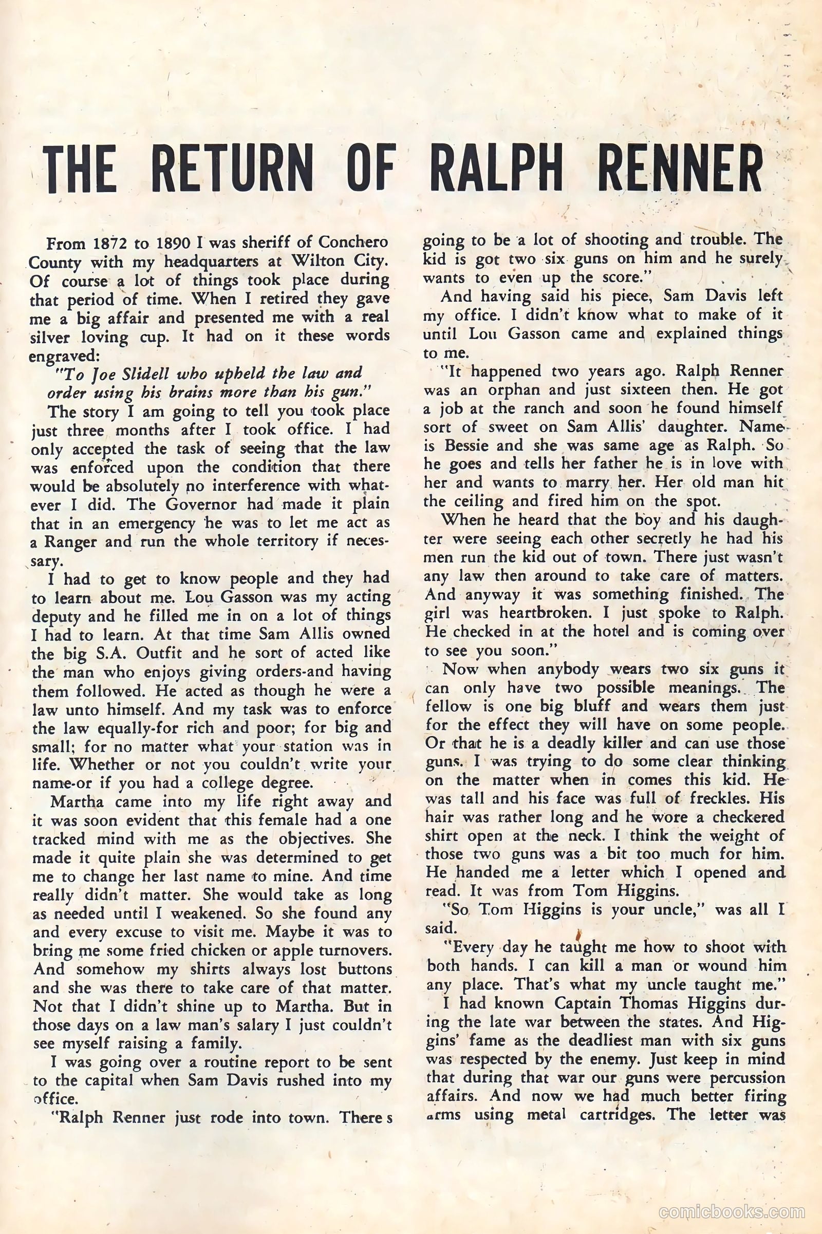 Cheyenne Kid #42 — page 19 of 36