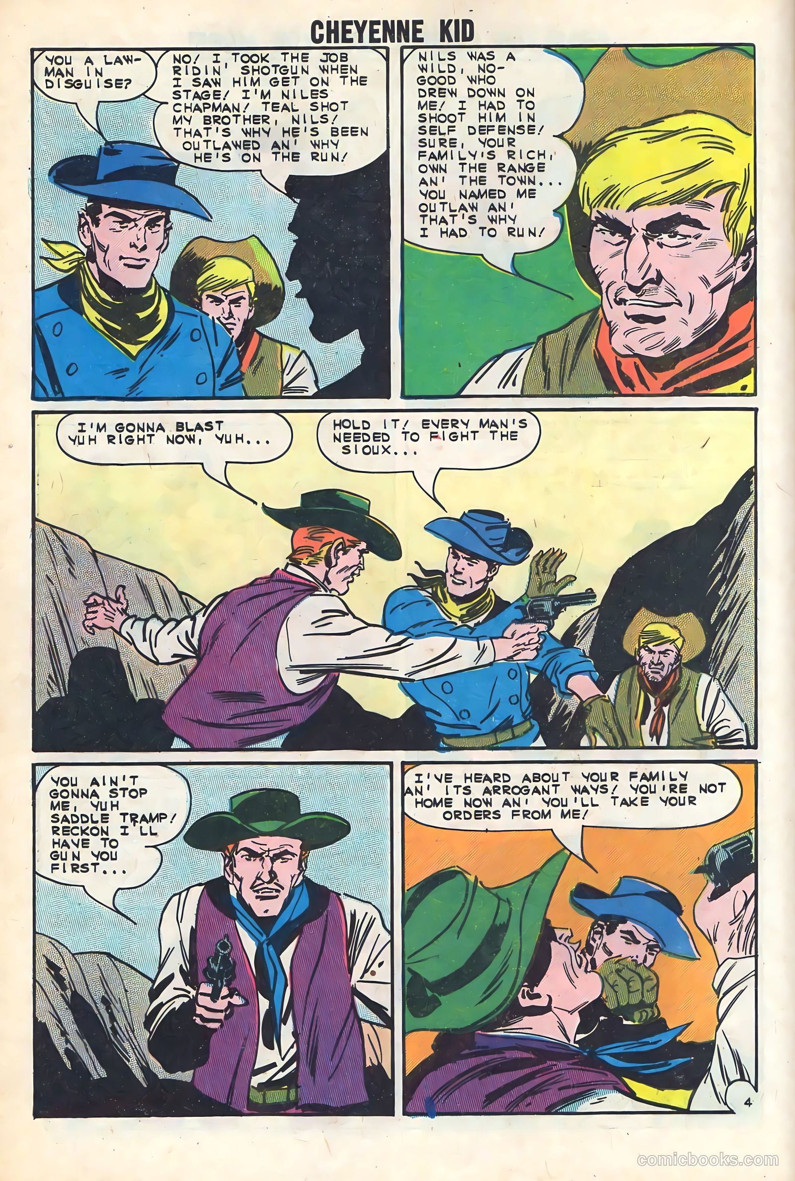Cheyenne Kid #42 — page 28 of 36