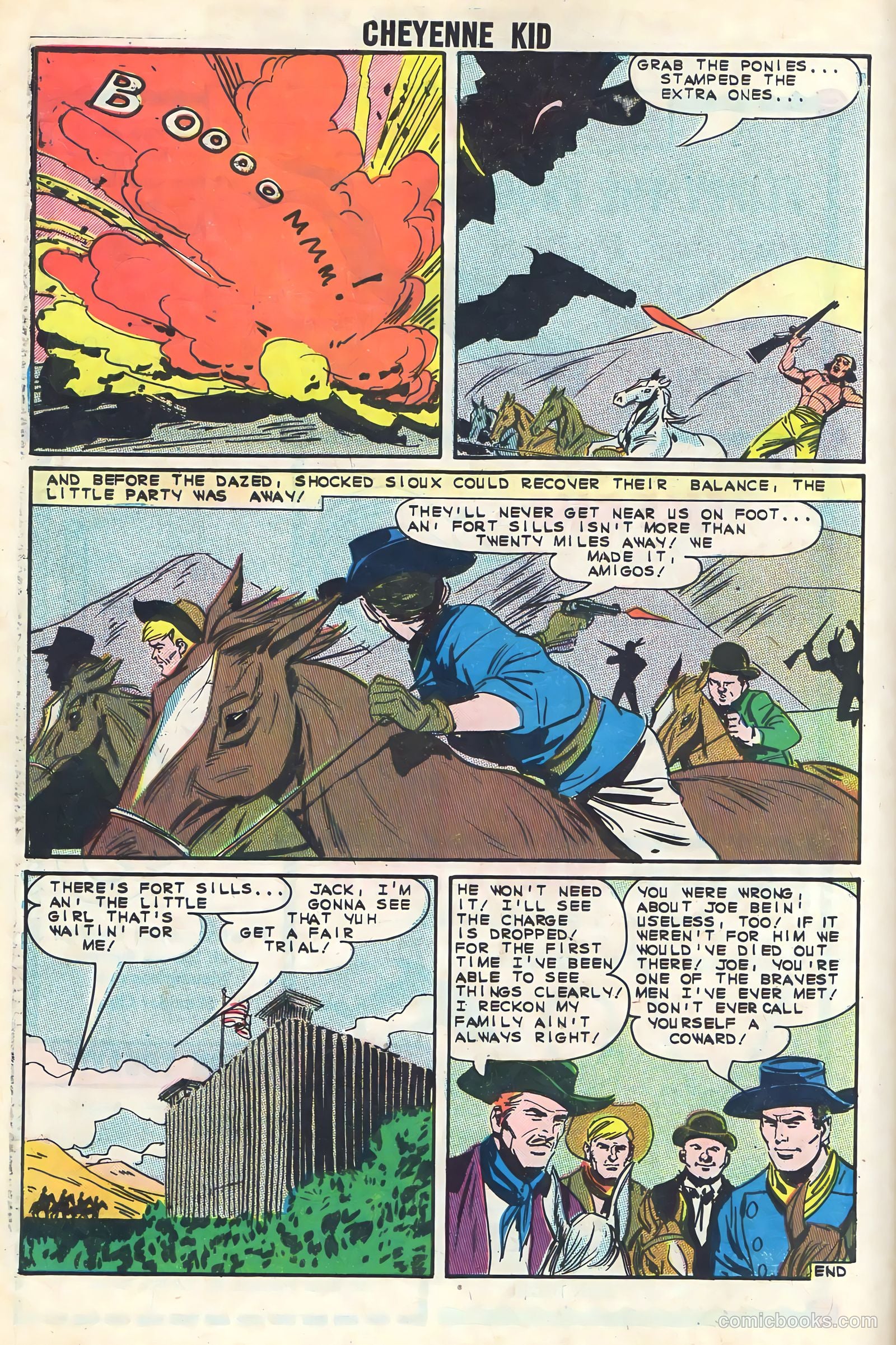 Cheyenne Kid #42 — page 32 of 36
