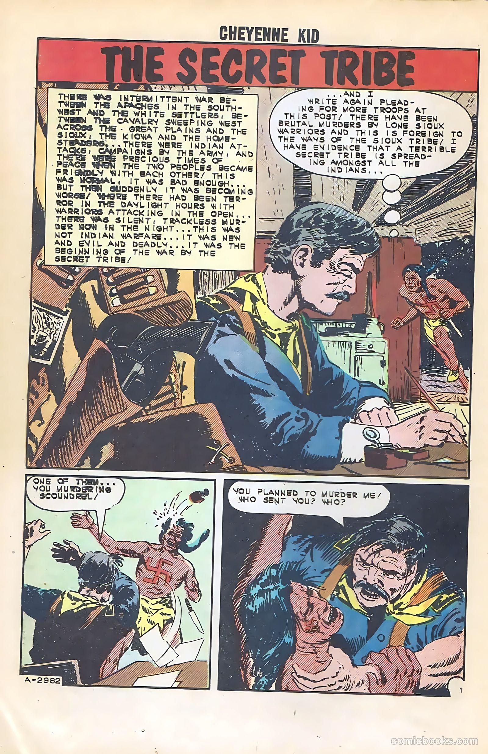 Cheyenne Kid #43 — page 20 of 36