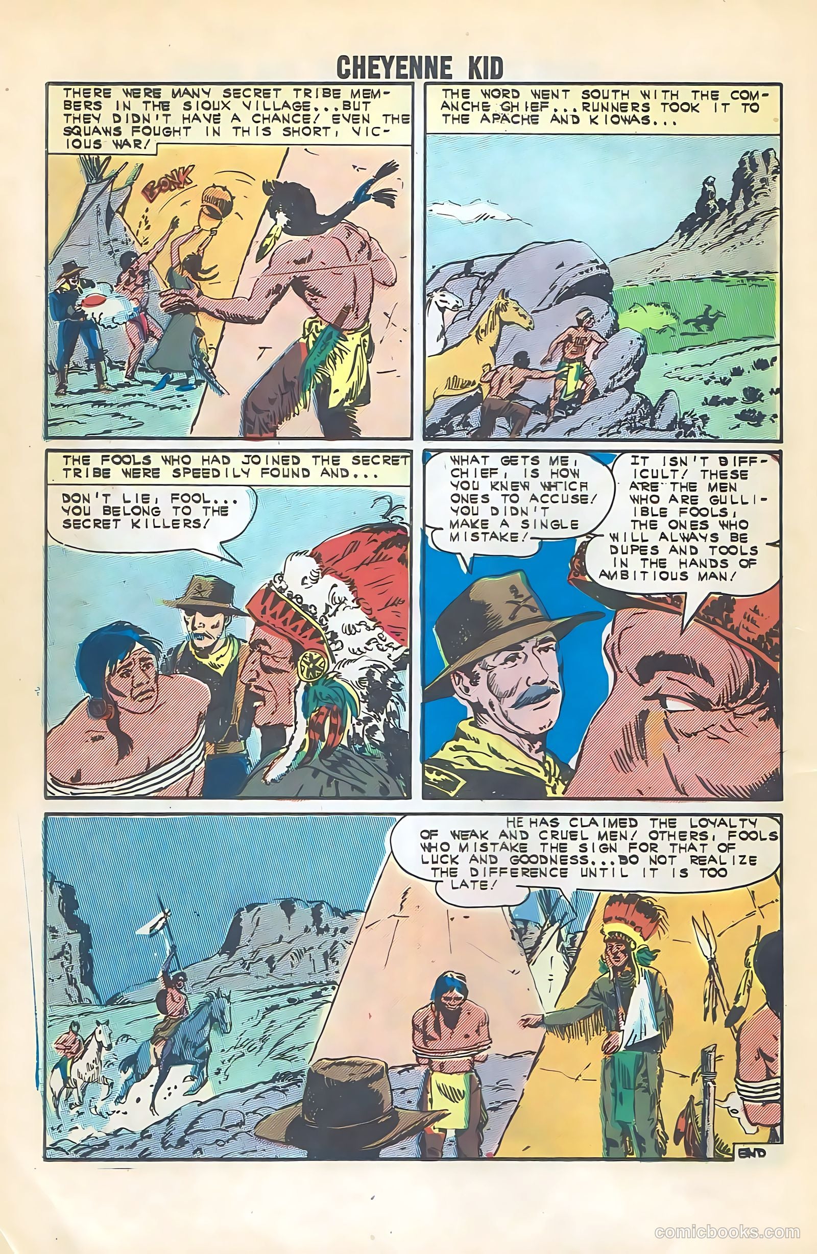 Cheyenne Kid #43 — page 26 of 36