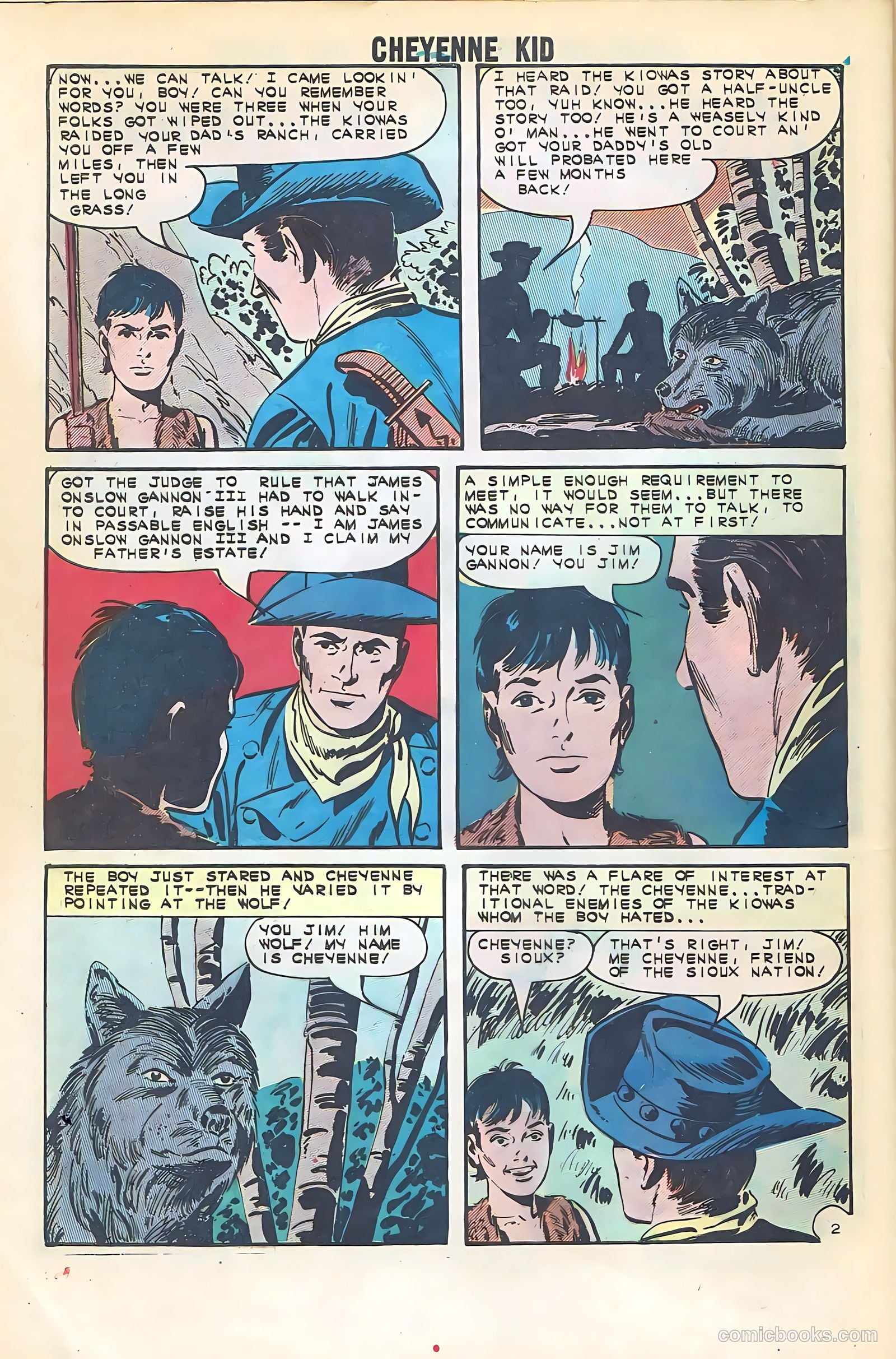 Cheyenne Kid #43 — page 28 of 36