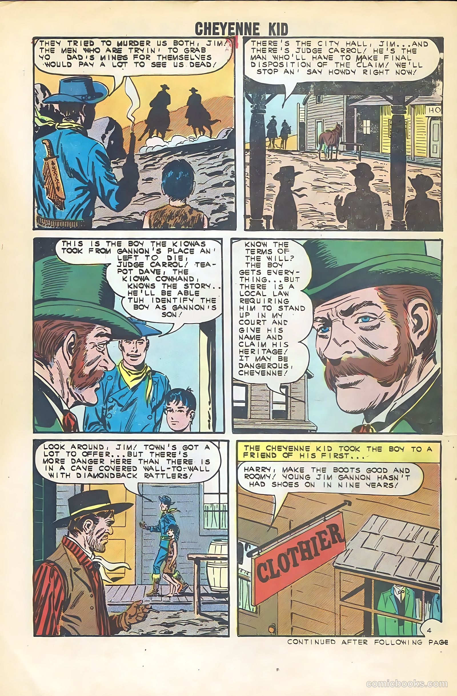 Cheyenne Kid #43 — page 30 of 36