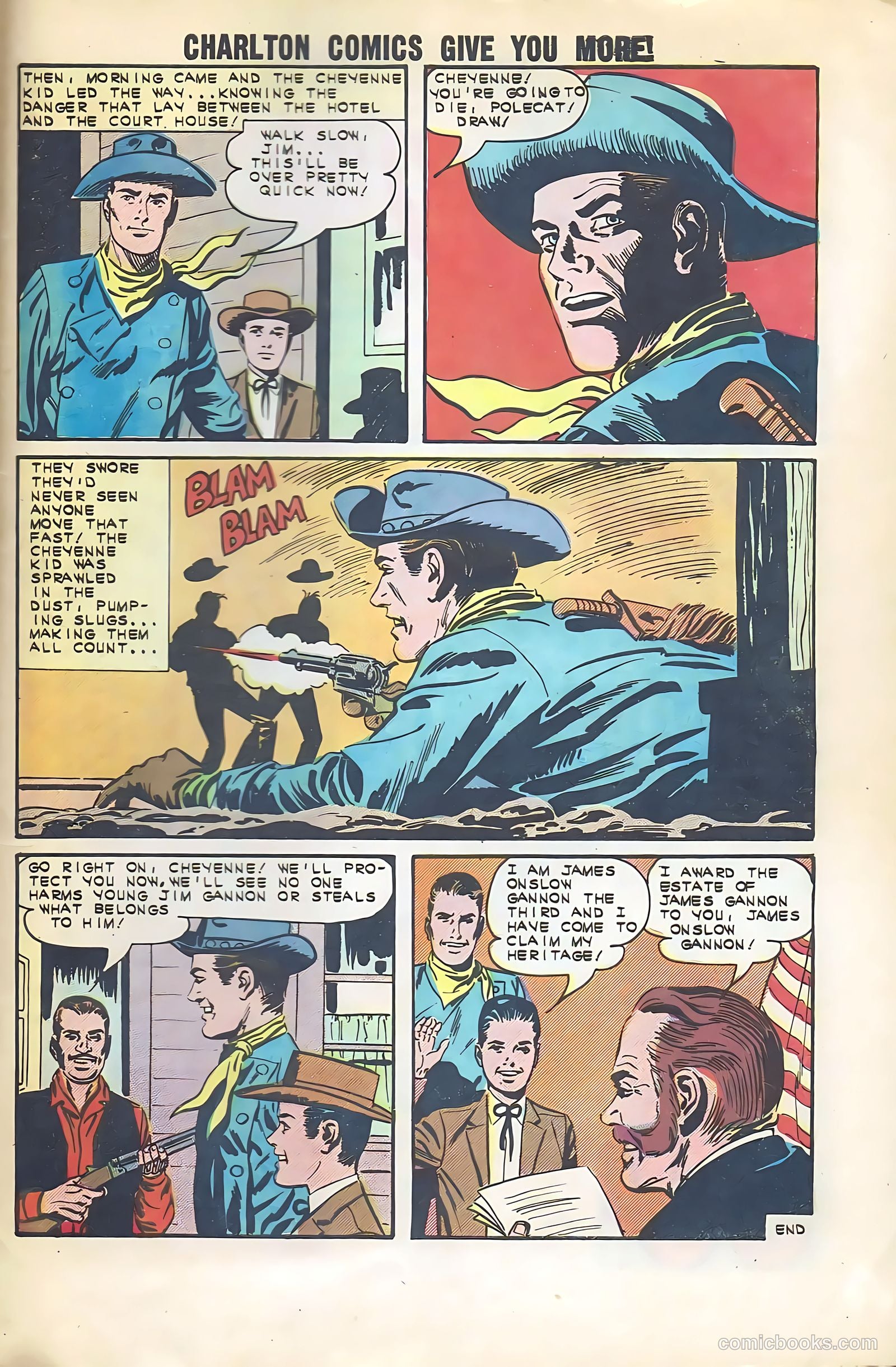 Cheyenne Kid #43 — page 33 of 36