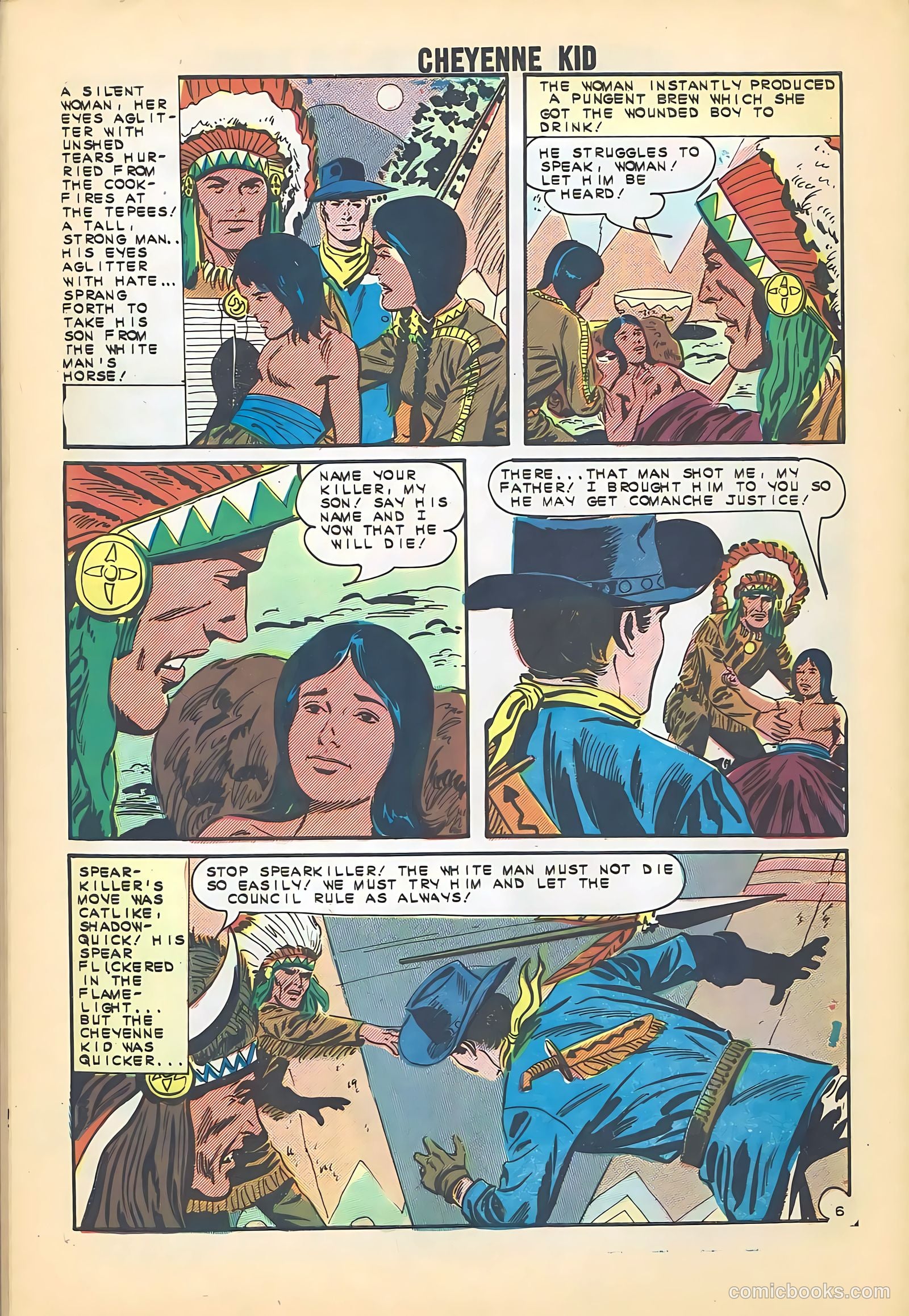 Cheyenne Kid #44 — page 28 of 36