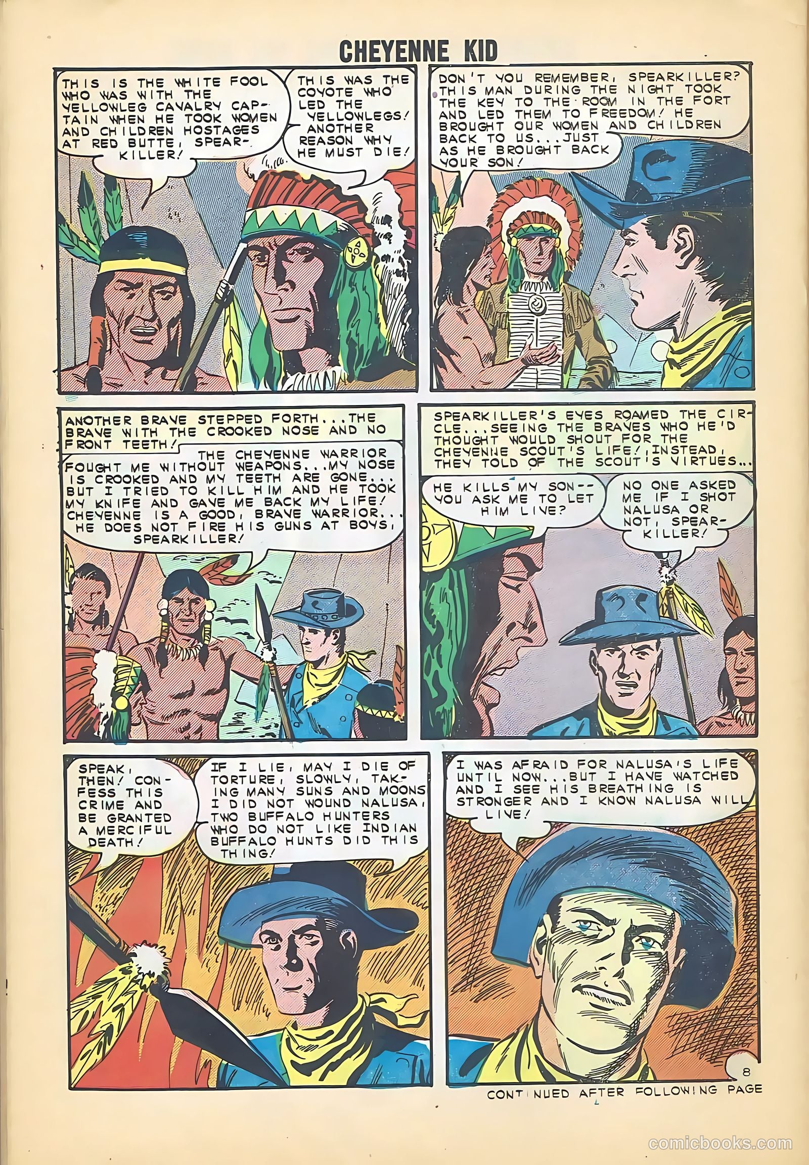 Cheyenne Kid #44 — page 30 of 36