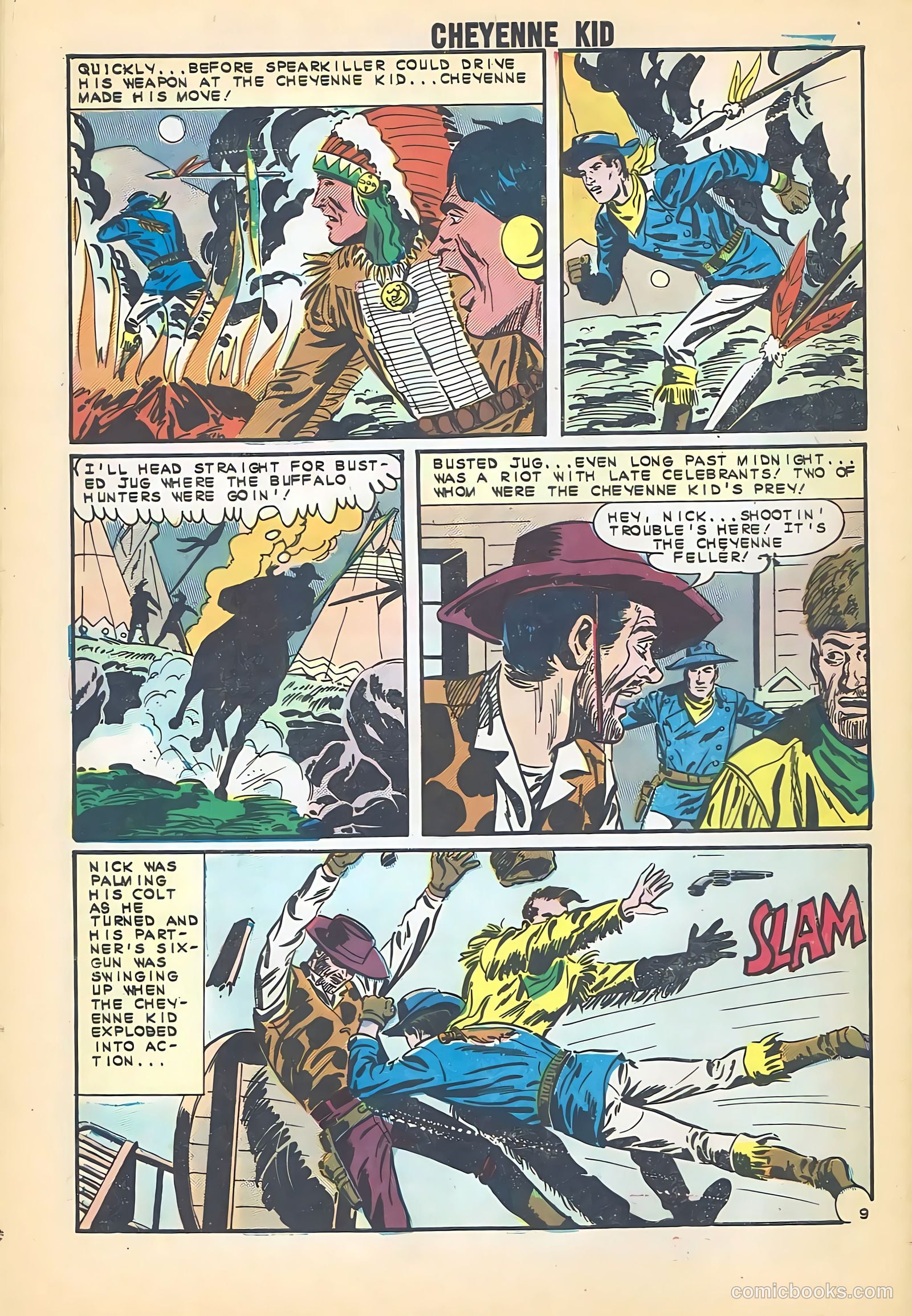 Cheyenne Kid #44 — page 32 of 36