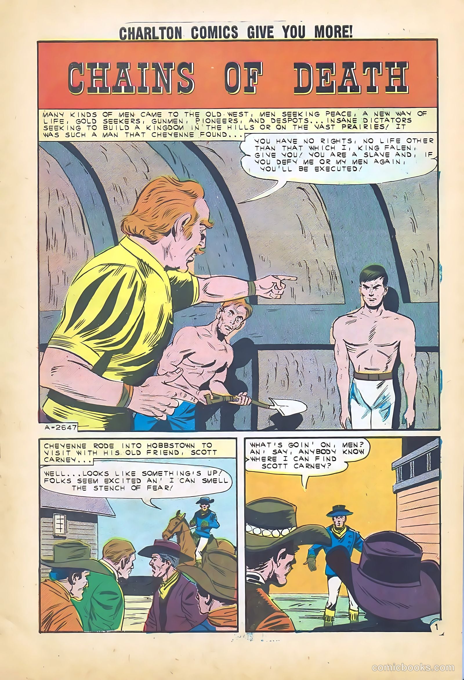 Cheyenne Kid #45 — page 3 of 36