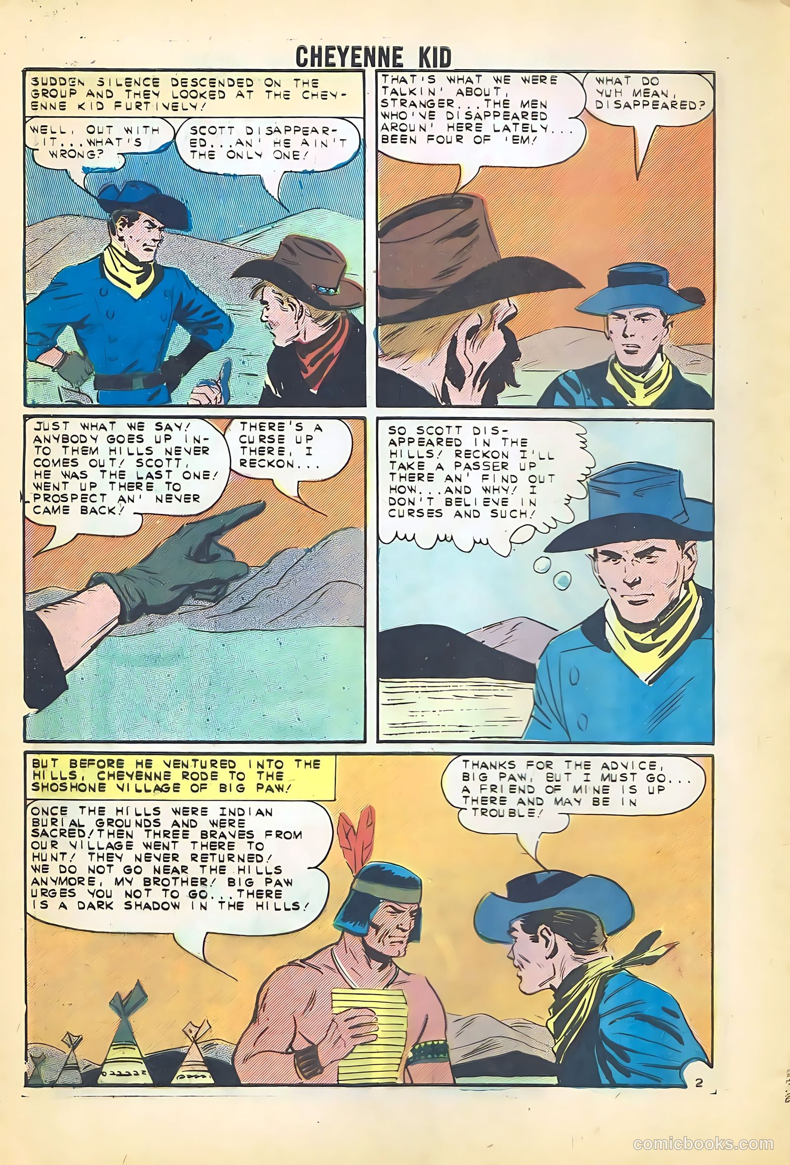 Cheyenne Kid #45 — page 4 of 36