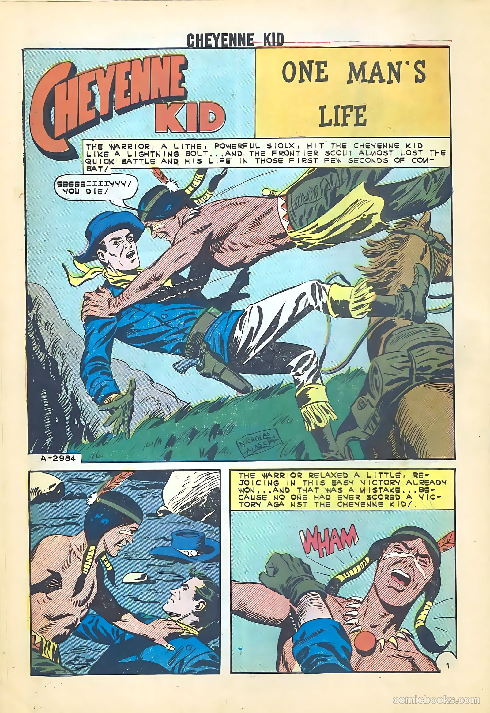 Cheyenne Kid #45 — page 10 of 36
