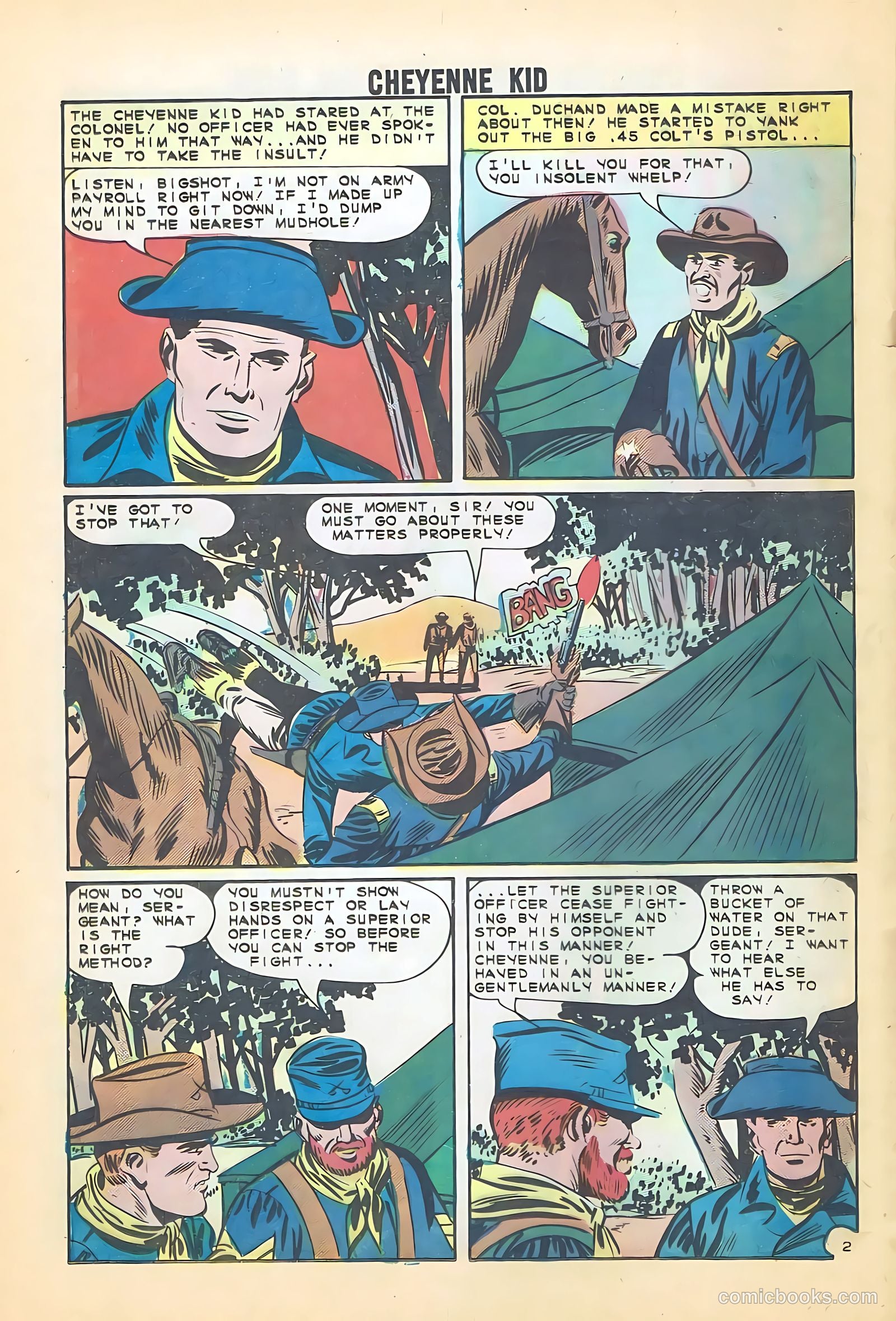 Cheyenne Kid #45 — page 20 of 36