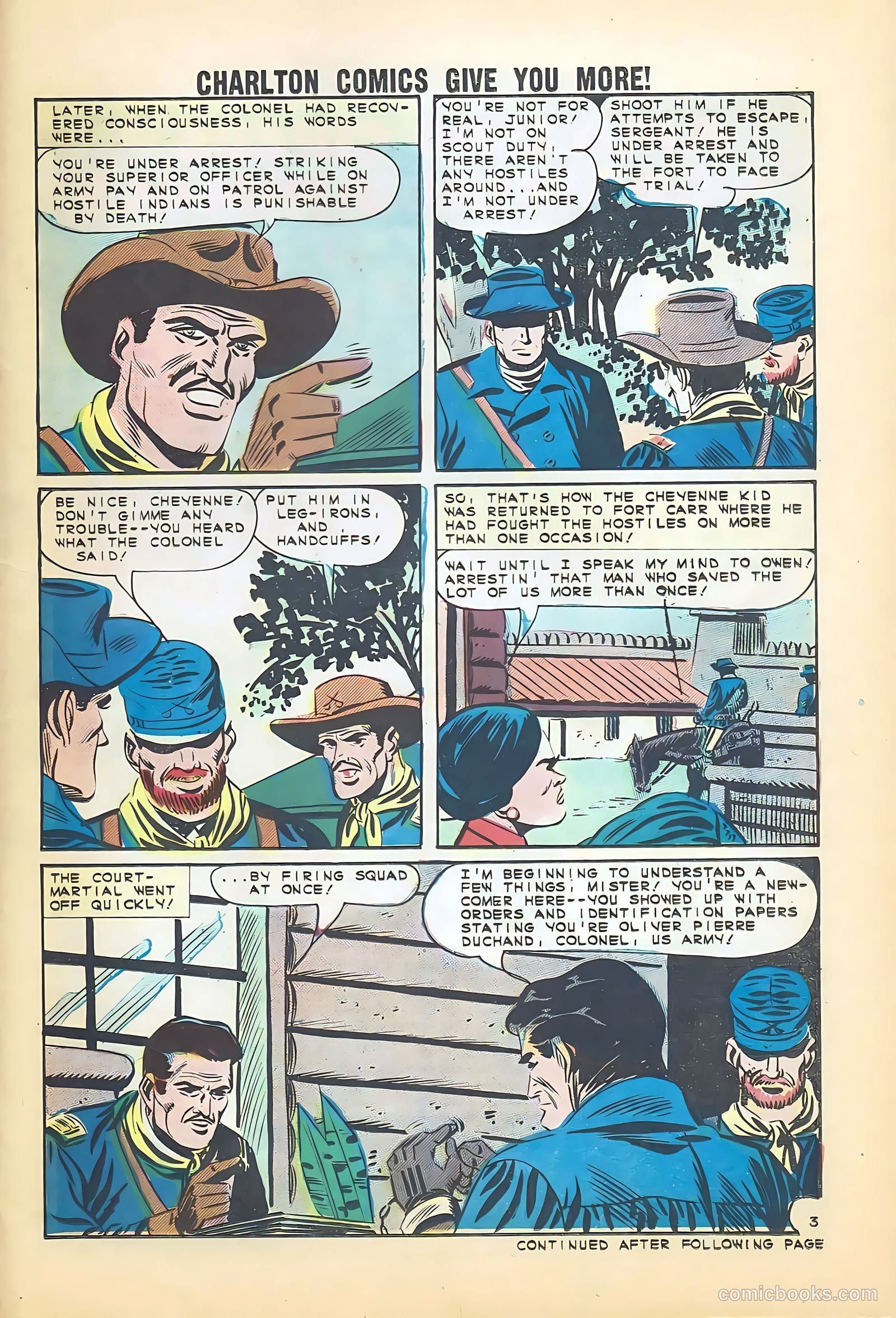 Cheyenne Kid #45 — page 21 of 36