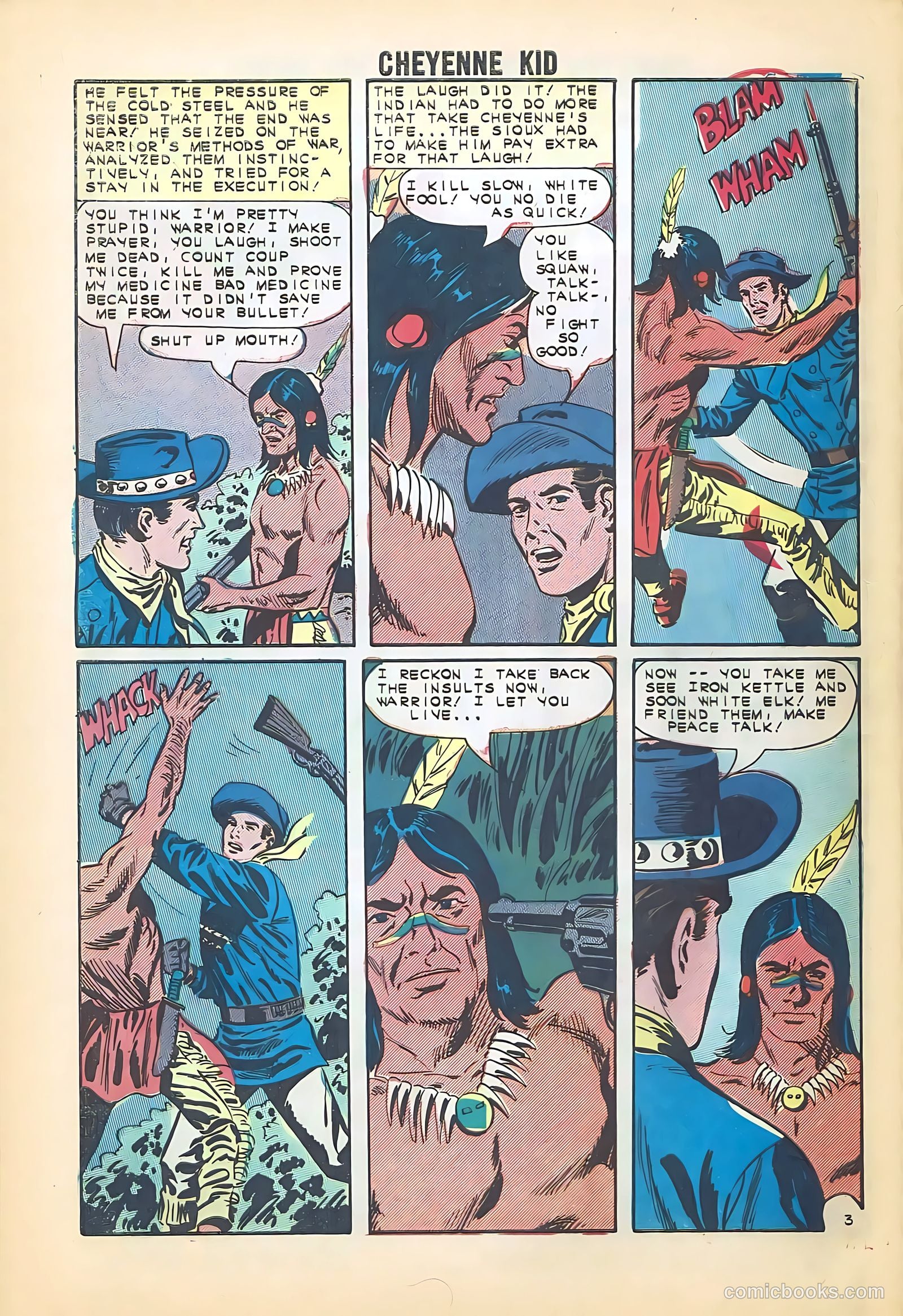 Cheyenne Kid #45 — page 28 of 36