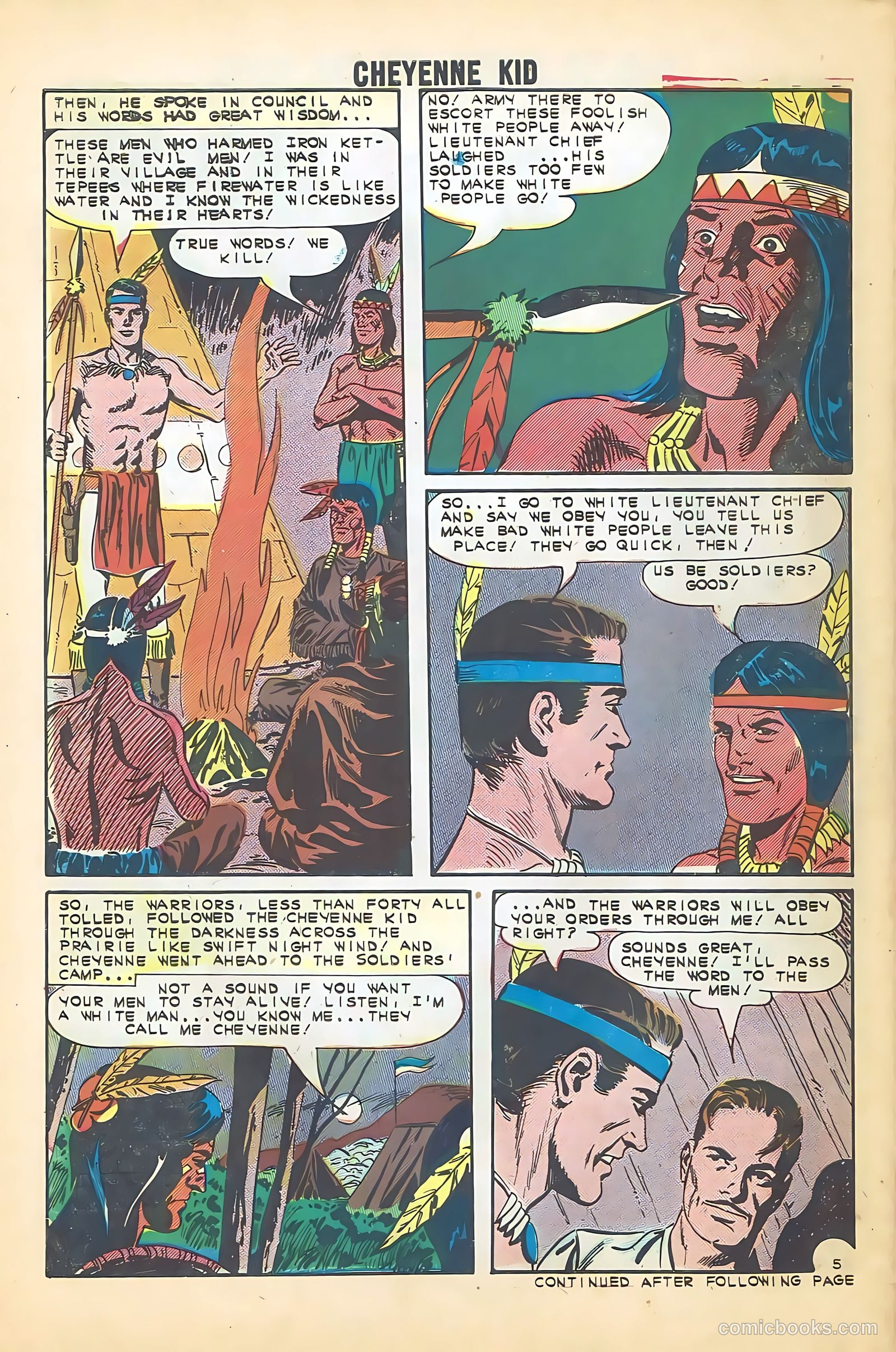 Cheyenne Kid #45 — page 30 of 36