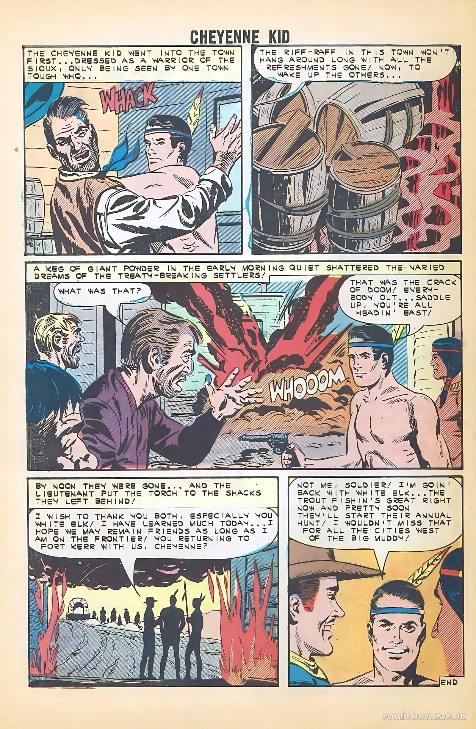 Cheyenne Kid #45 — page 32 of 36