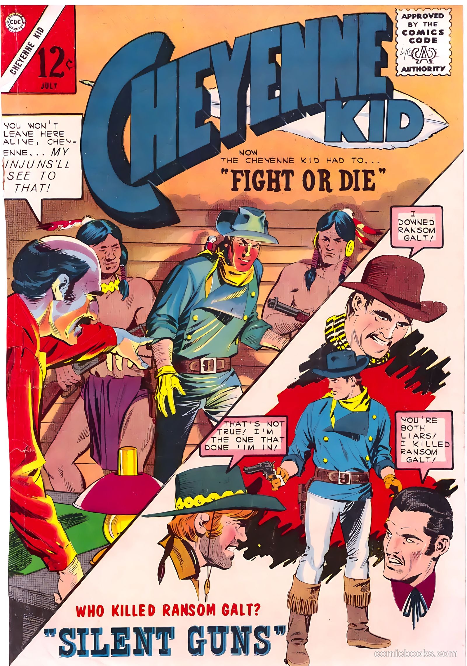 Cheyenne Kid #46 — page 1 of 36