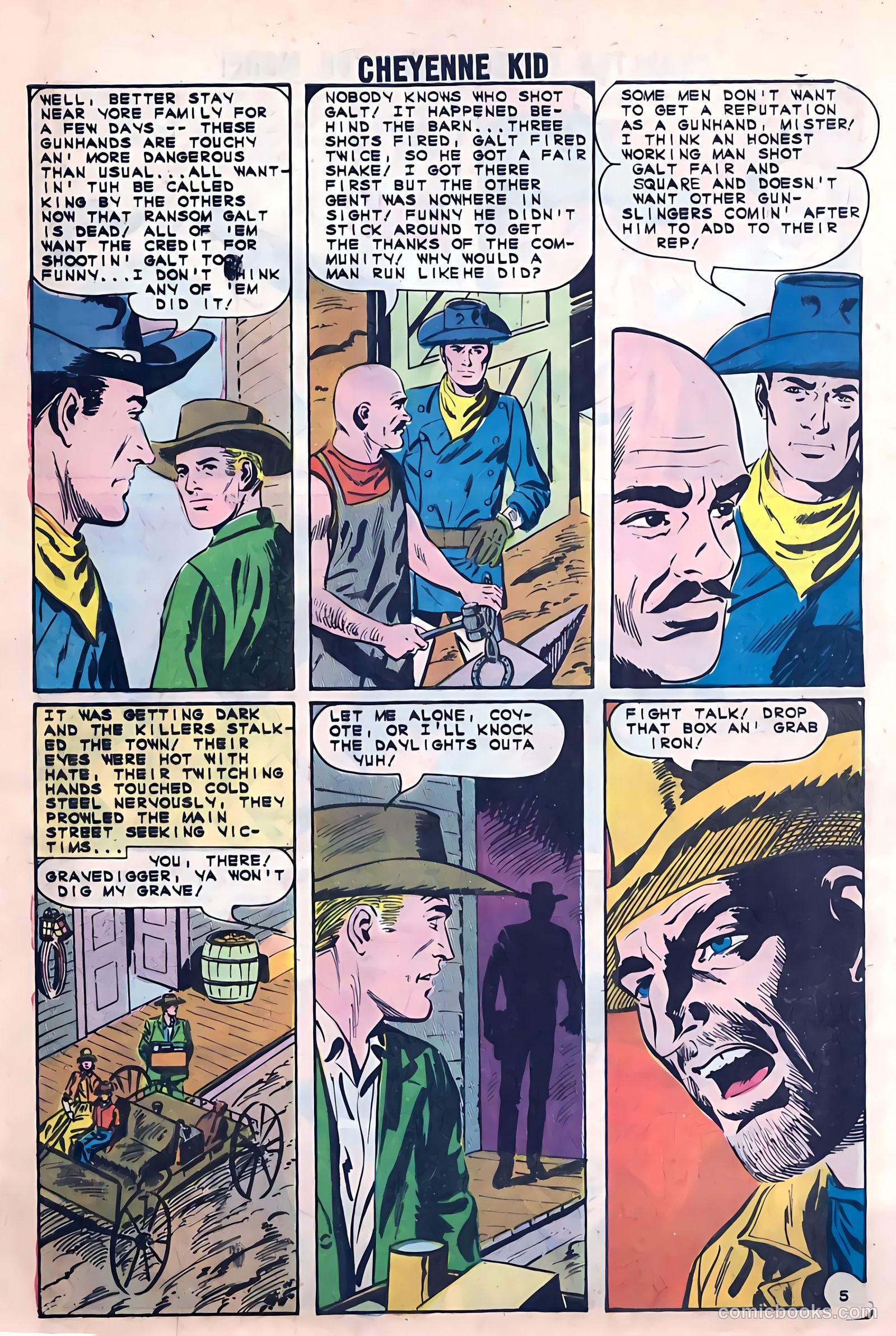 Cheyenne Kid #46 — page 8 of 36