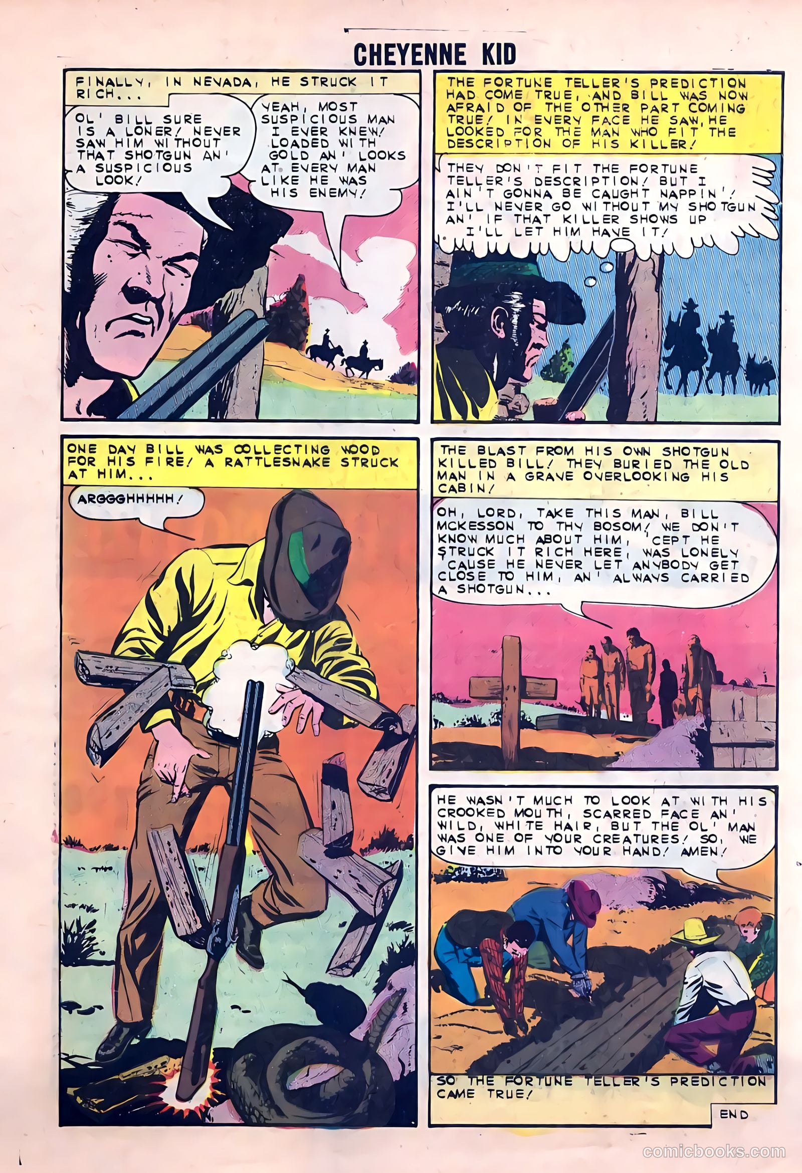 Cheyenne Kid #46 — page 32 of 36