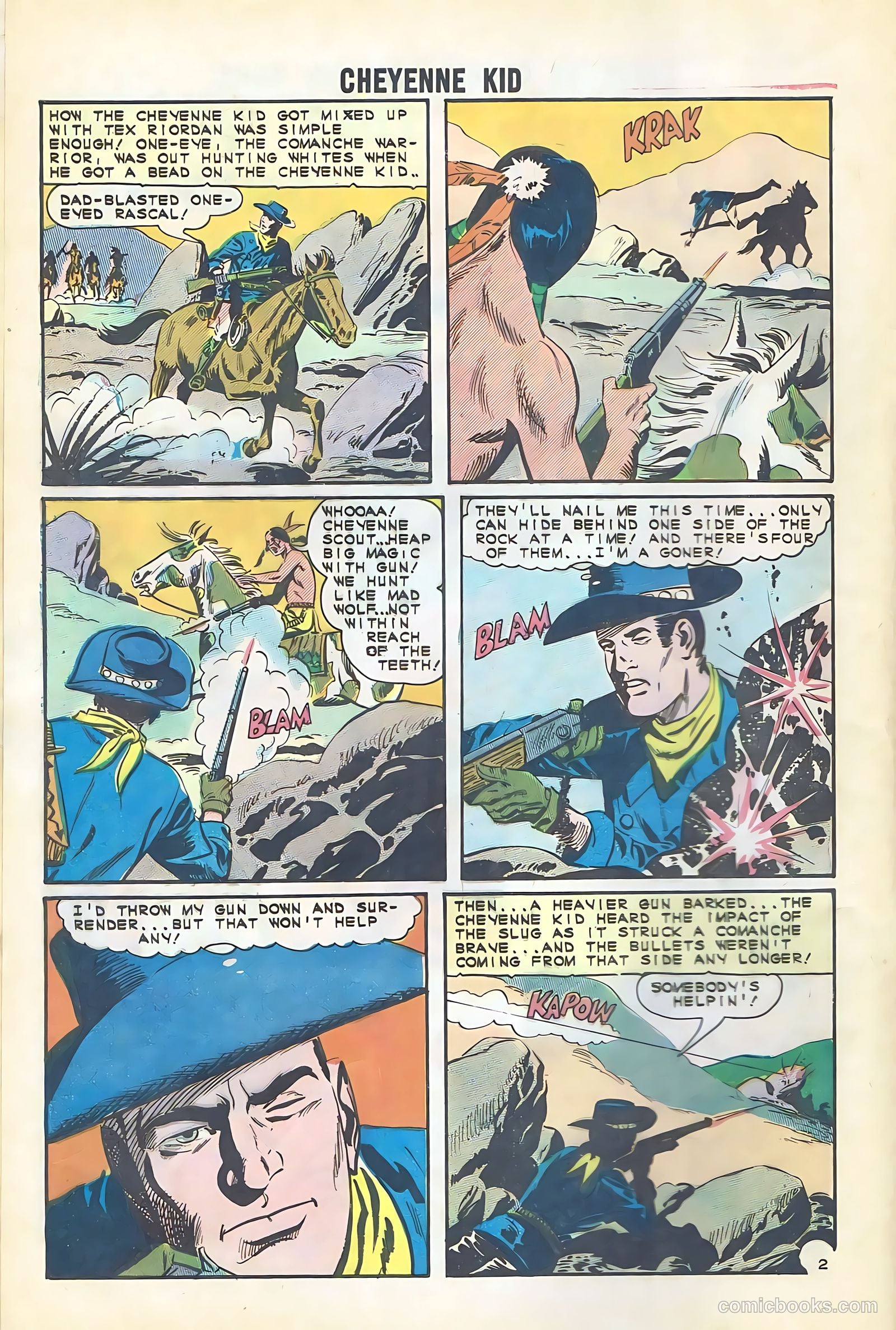 Cheyenne Kid #47 — page 4 of 36