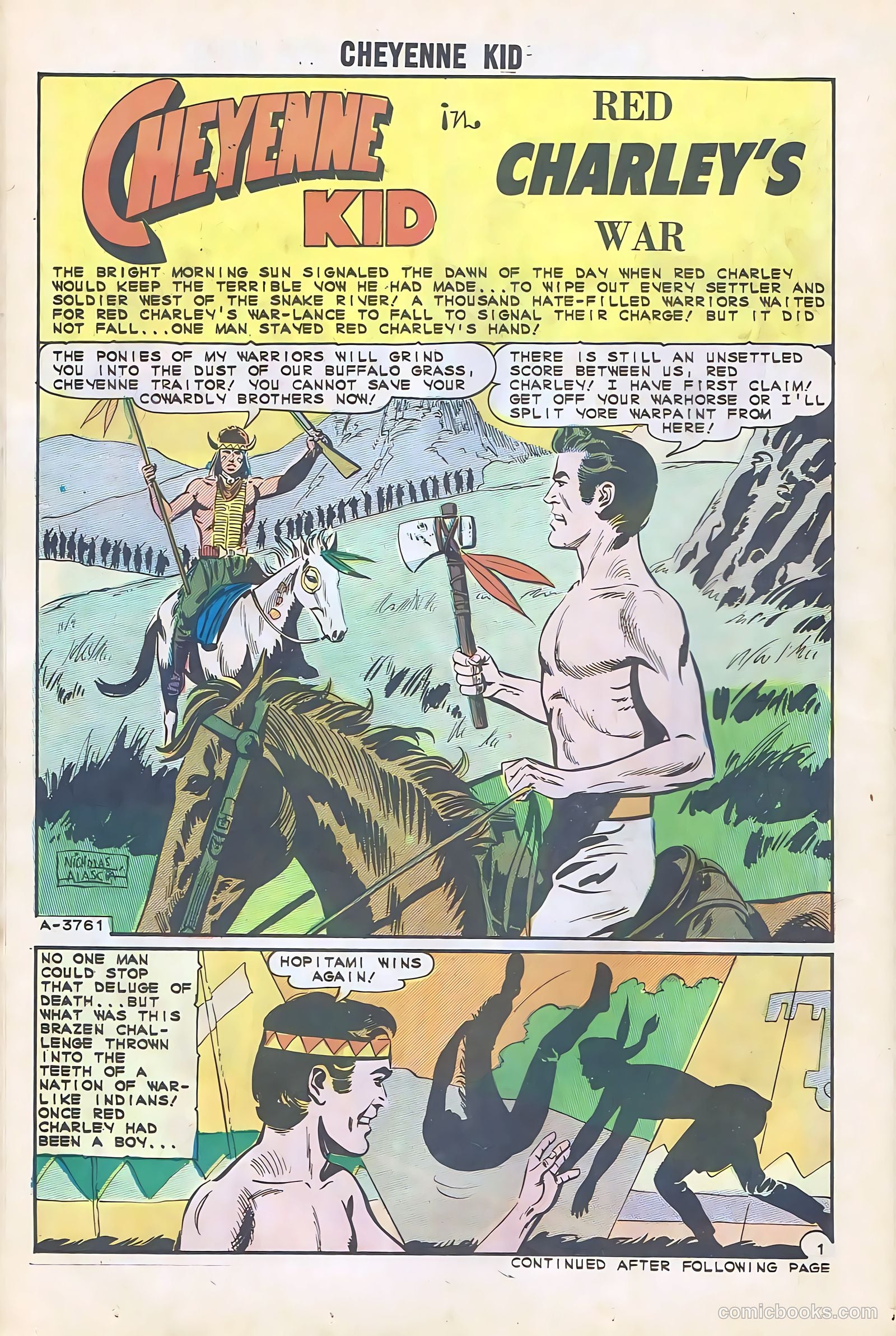 Cheyenne Kid #47 — page 14 of 36