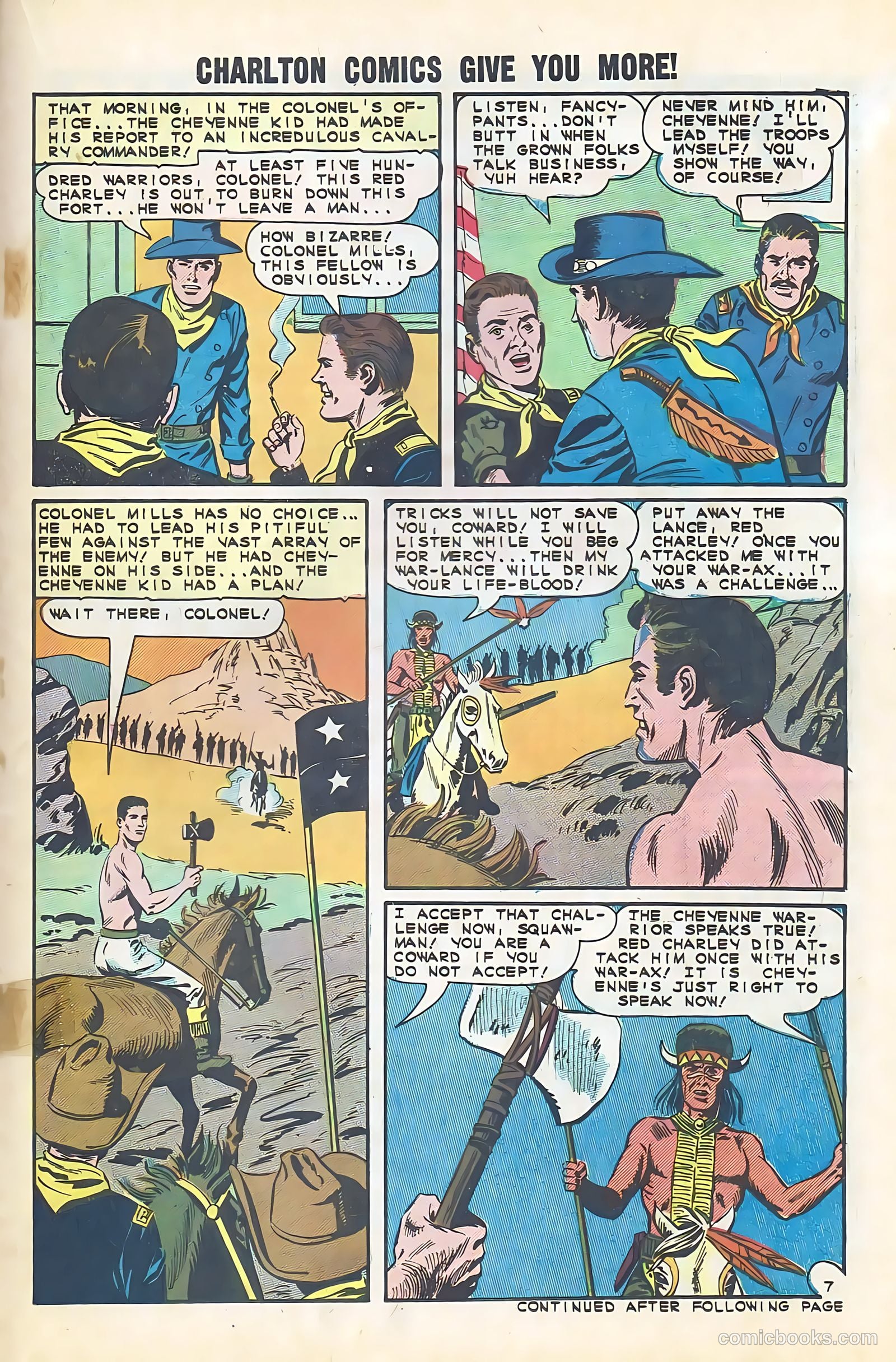 Cheyenne Kid #47 — page 21 of 36