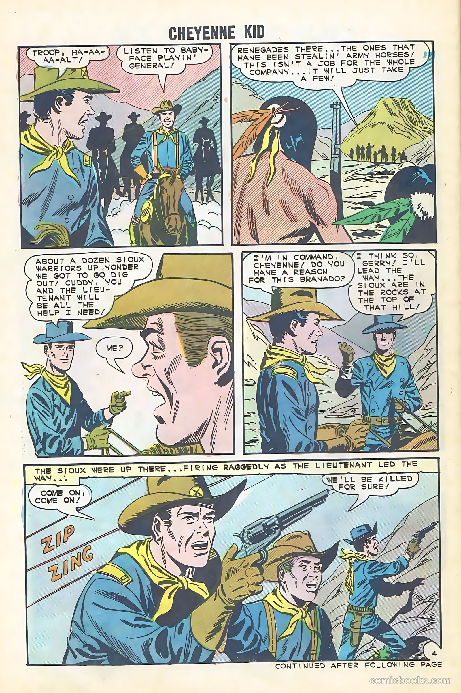 Cheyenne Kid #47 — page 30 of 36