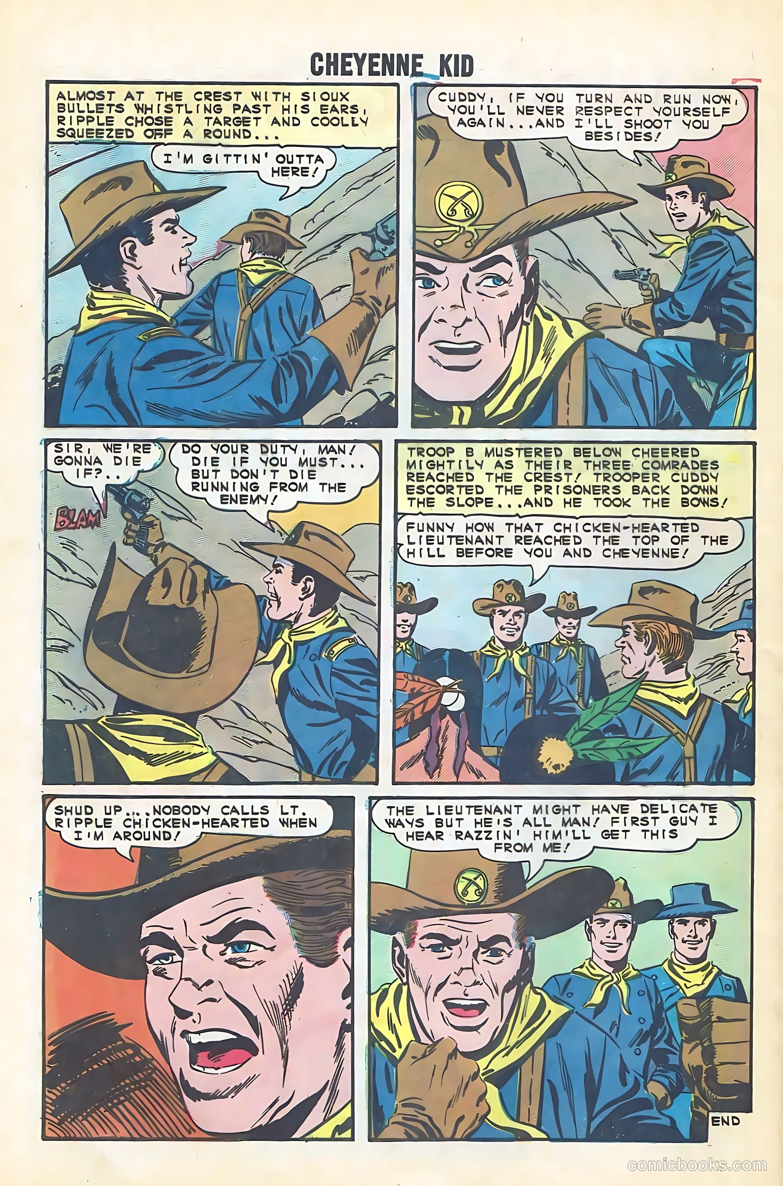 Cheyenne Kid #47 — page 32 of 36