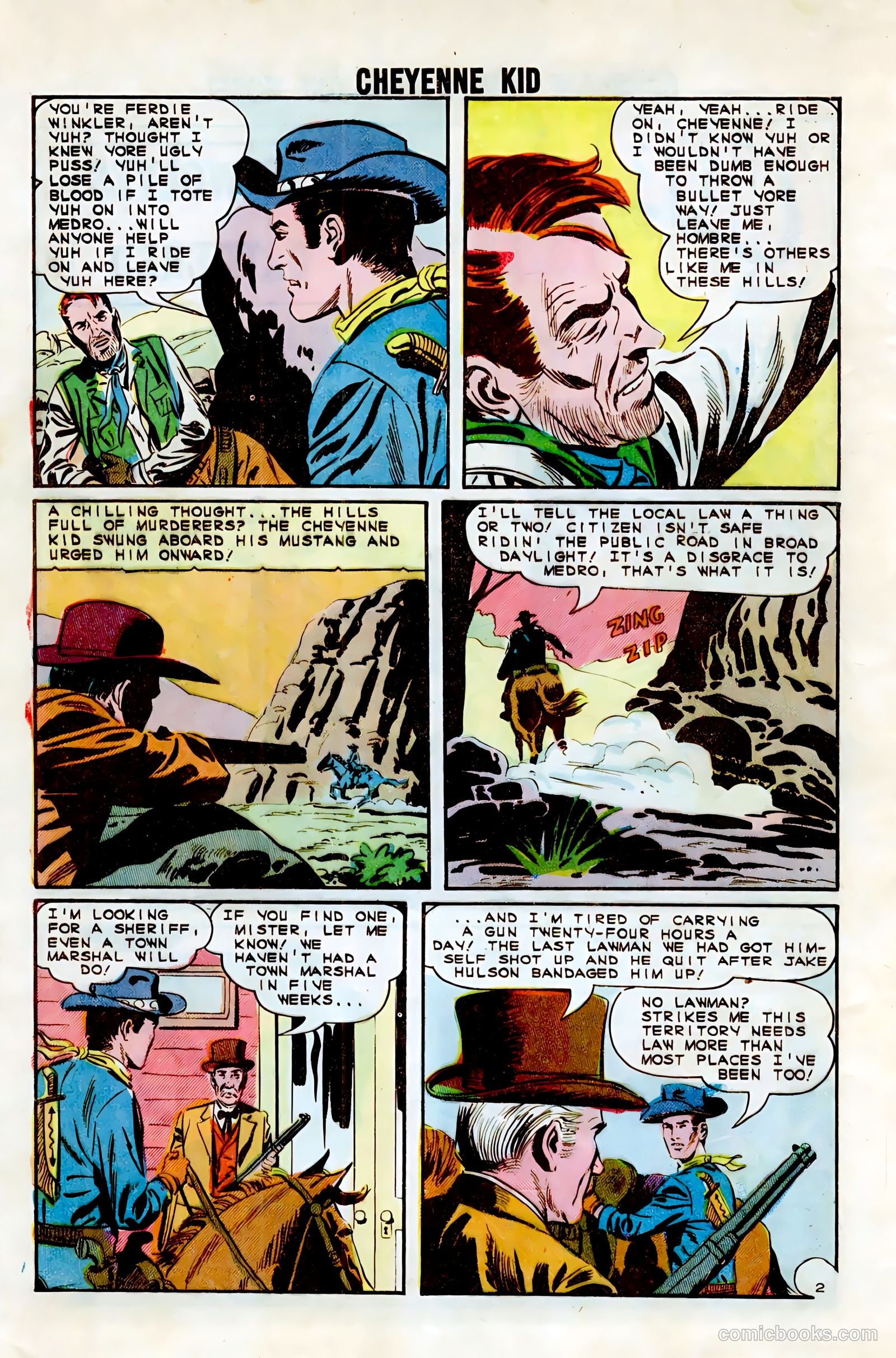 Cheyenne Kid #48 — page 4 of 36