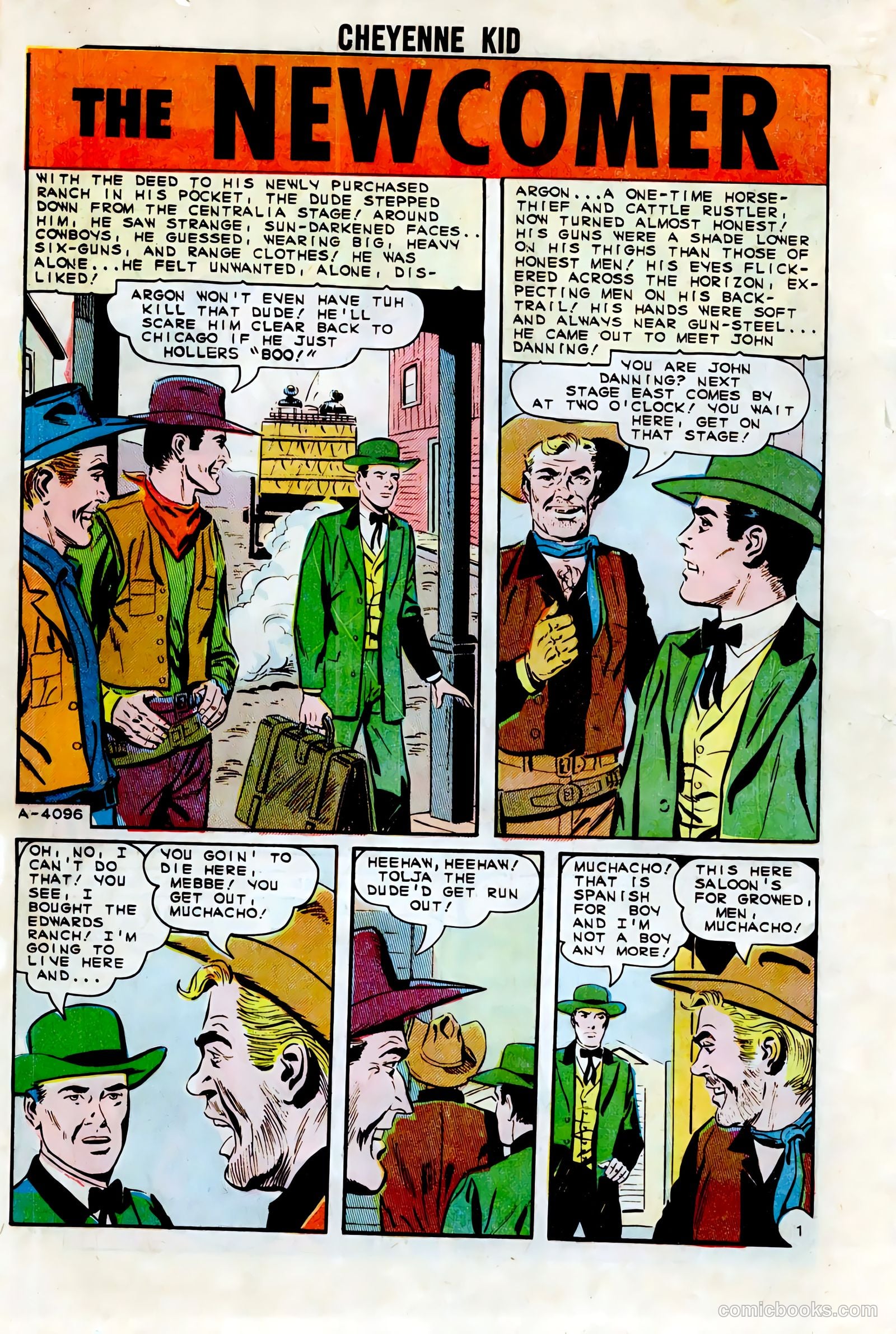 Cheyenne Kid #48 — page 18 of 36