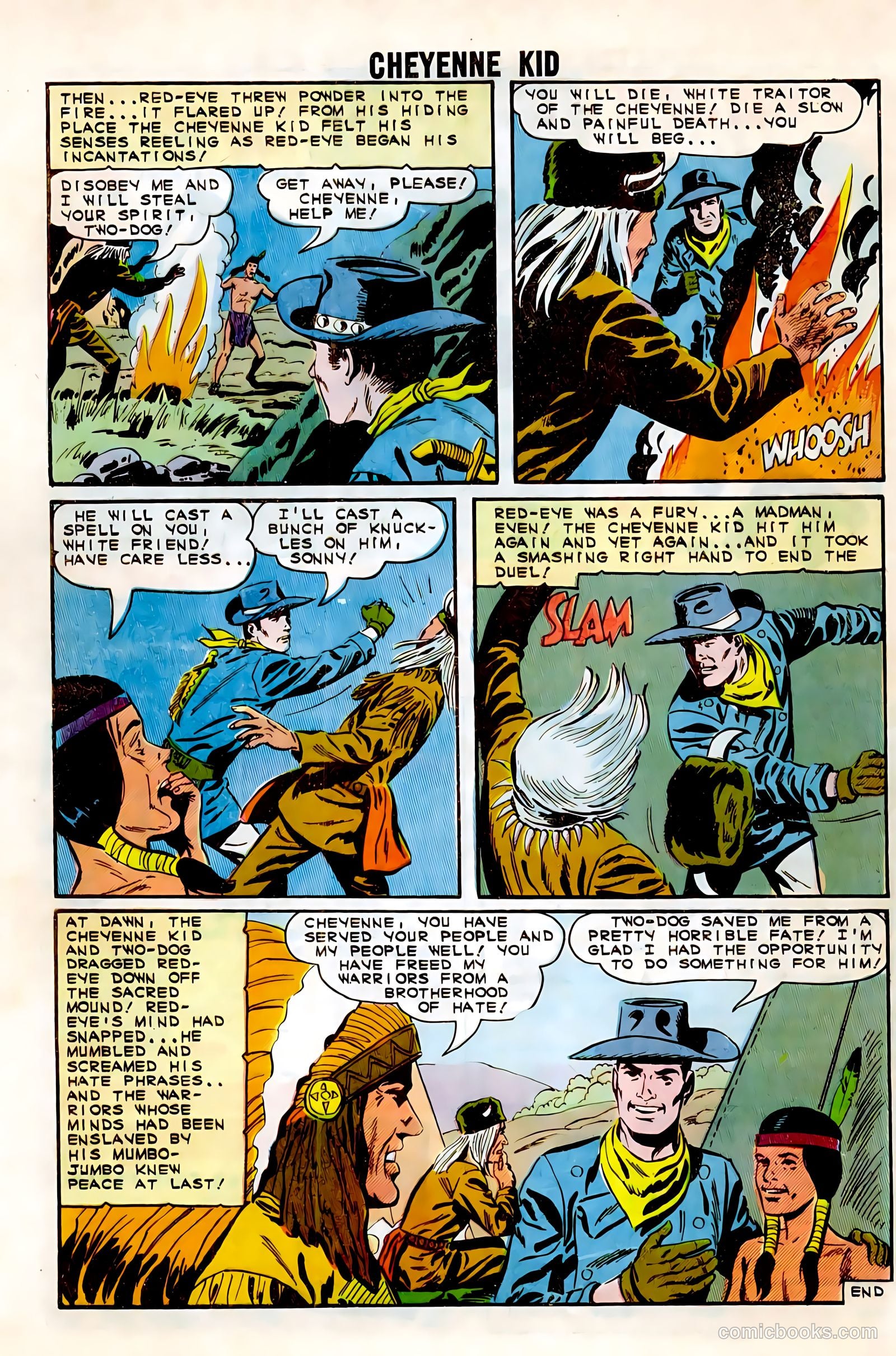 Cheyenne Kid #48 — page 32 of 36