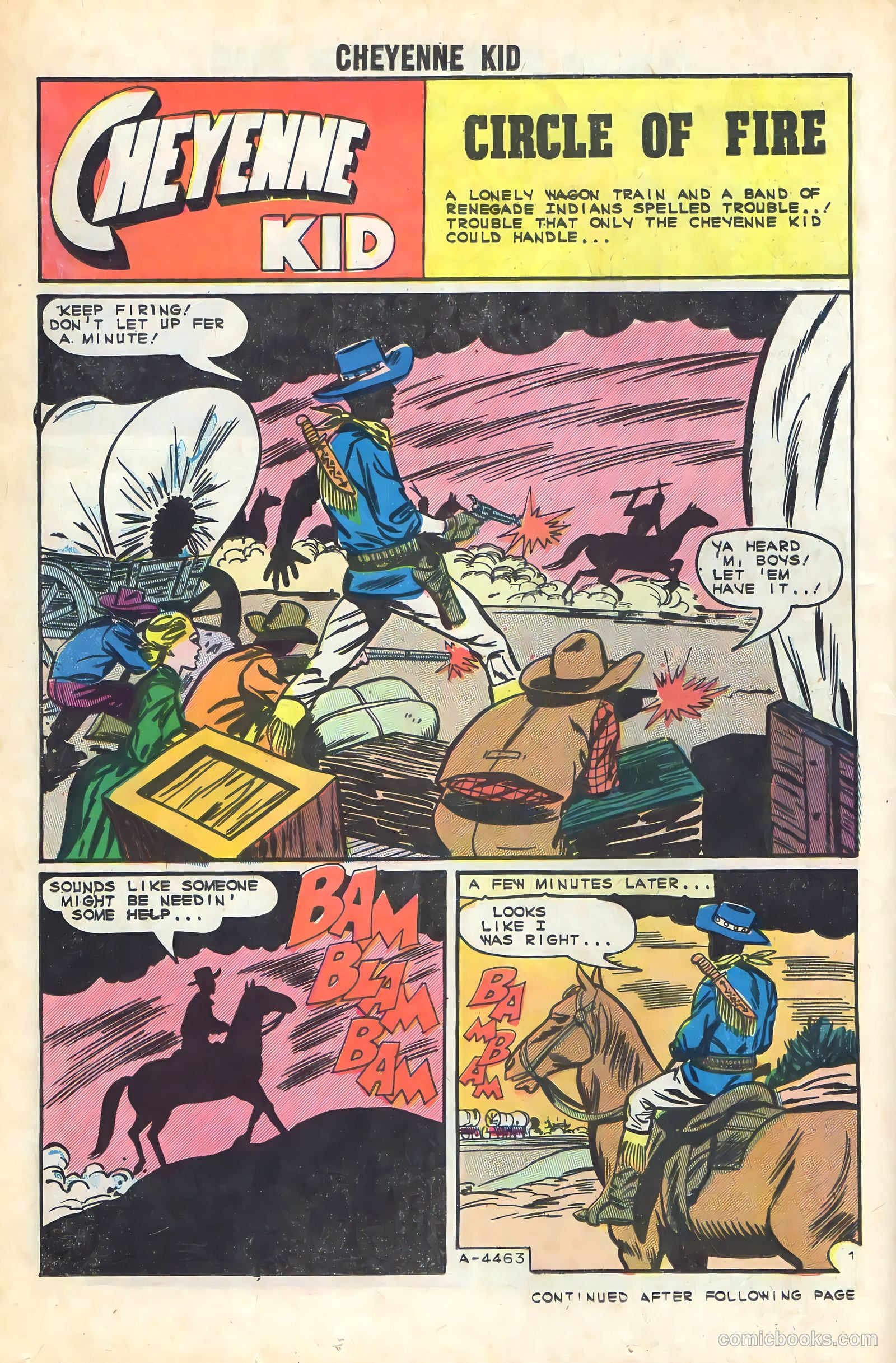 Cheyenne Kid #50 — page 14 of 36