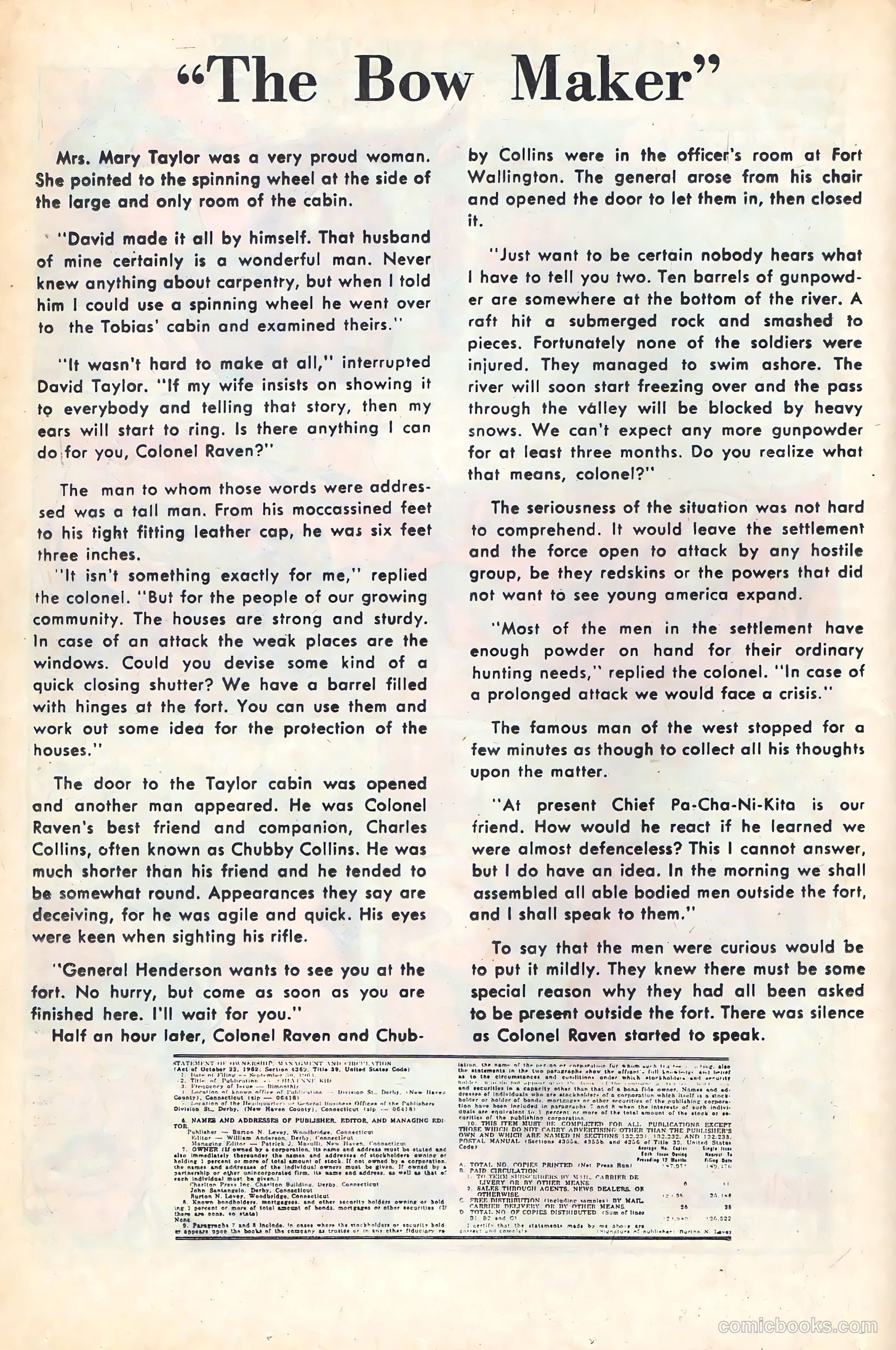 Cheyenne Kid #50 — page 20 of 36