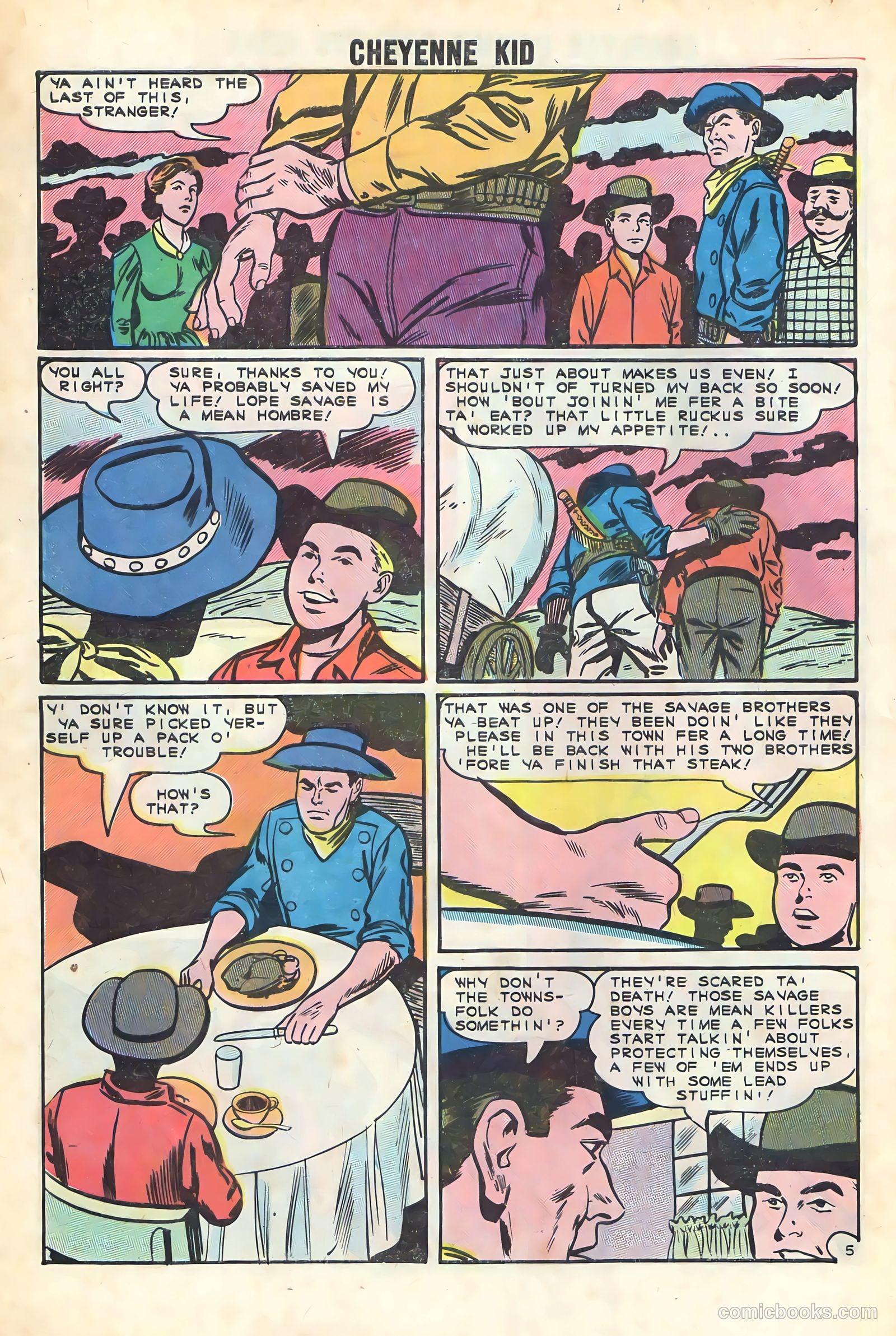 Cheyenne Kid #50 — page 28 of 36