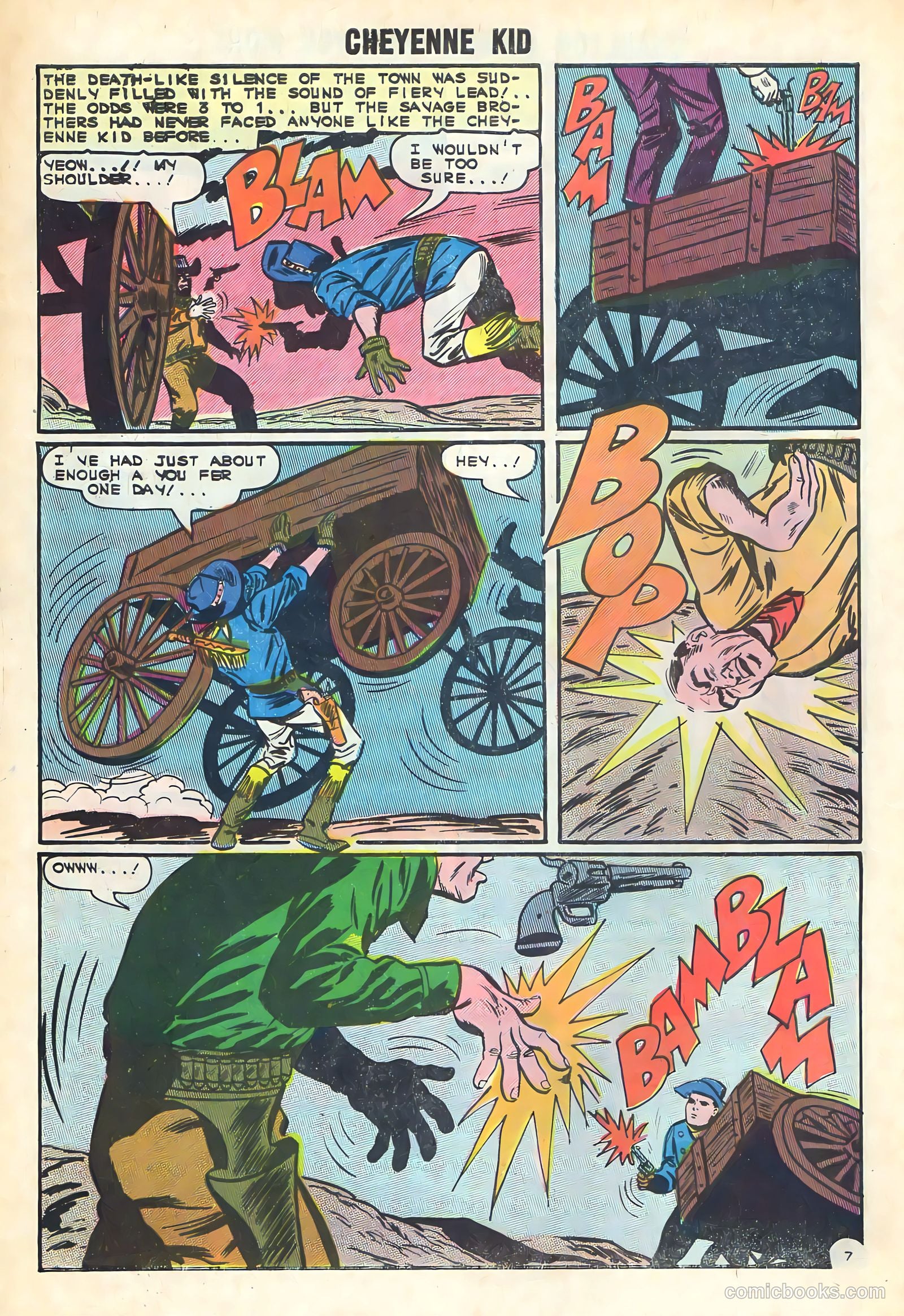 Cheyenne Kid #50 — page 30 of 36