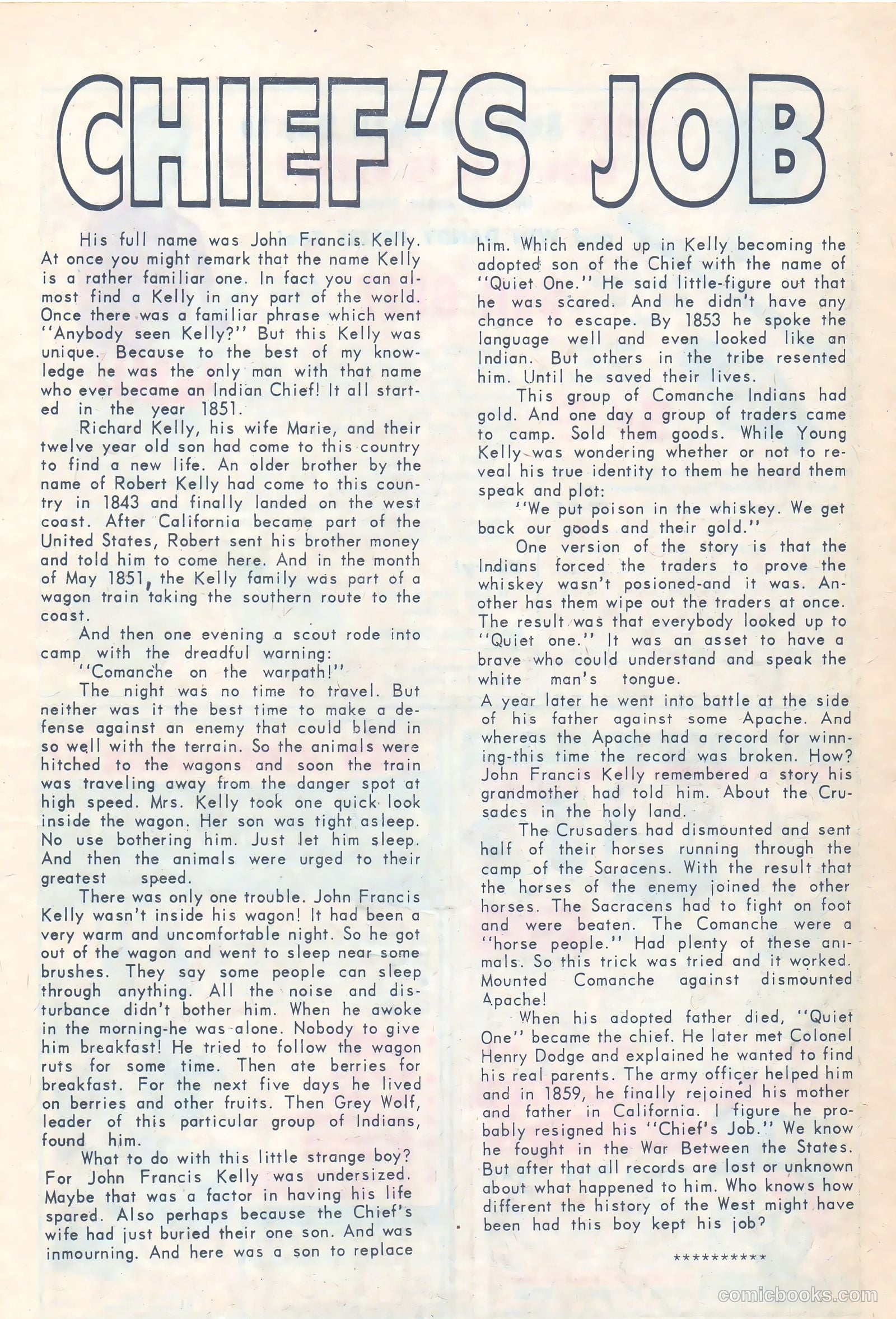 Cheyenne Kid #51 — page 13 of 36