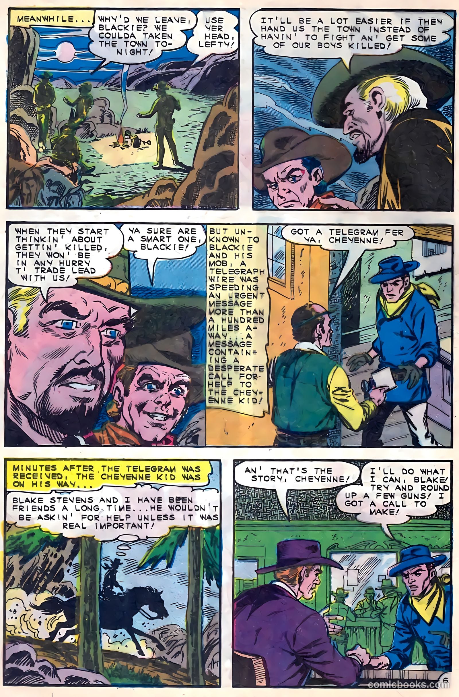 Cheyenne Kid #52 — page 20 of 36