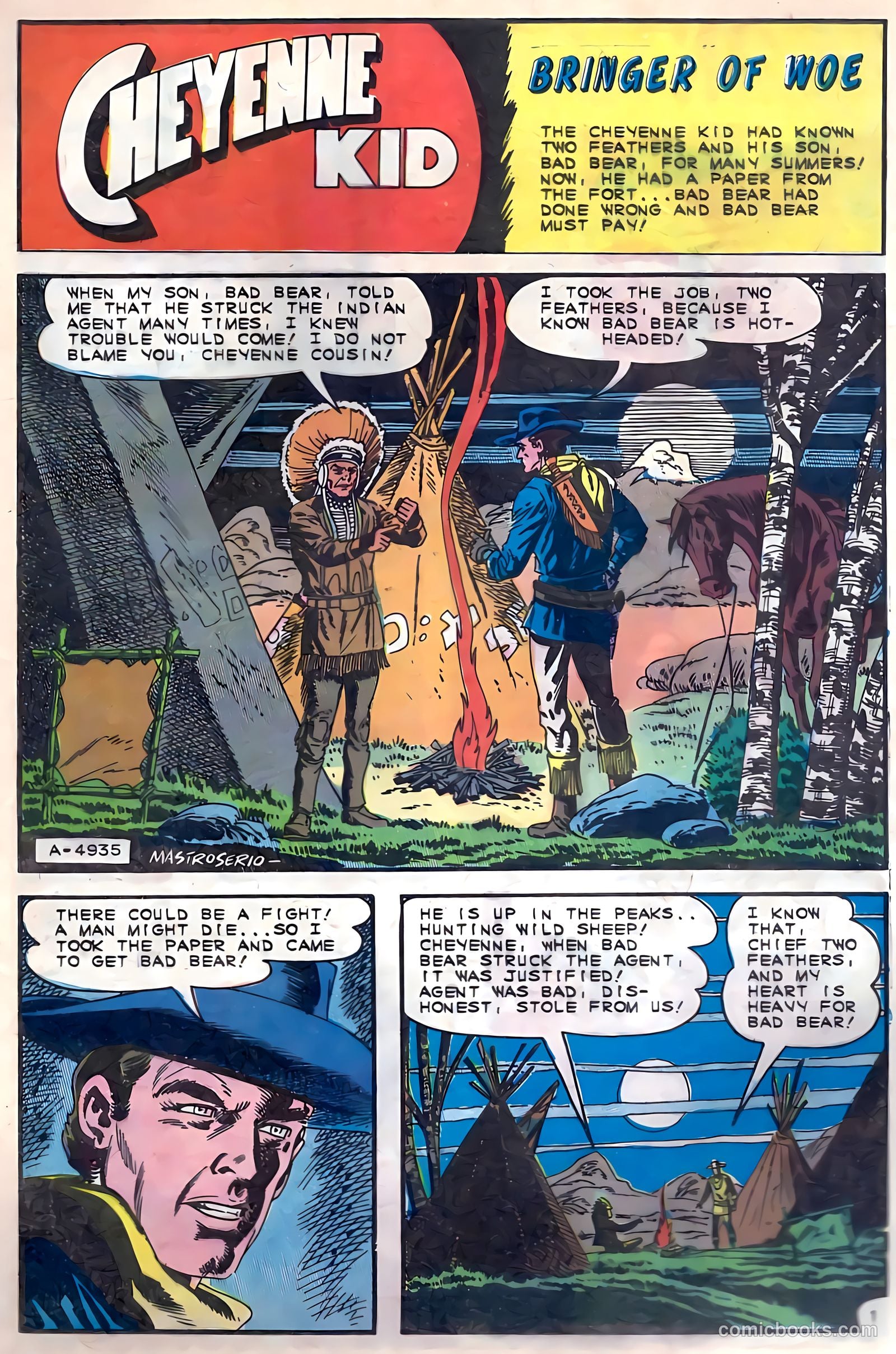 Cheyenne Kid #52 — page 25 of 36