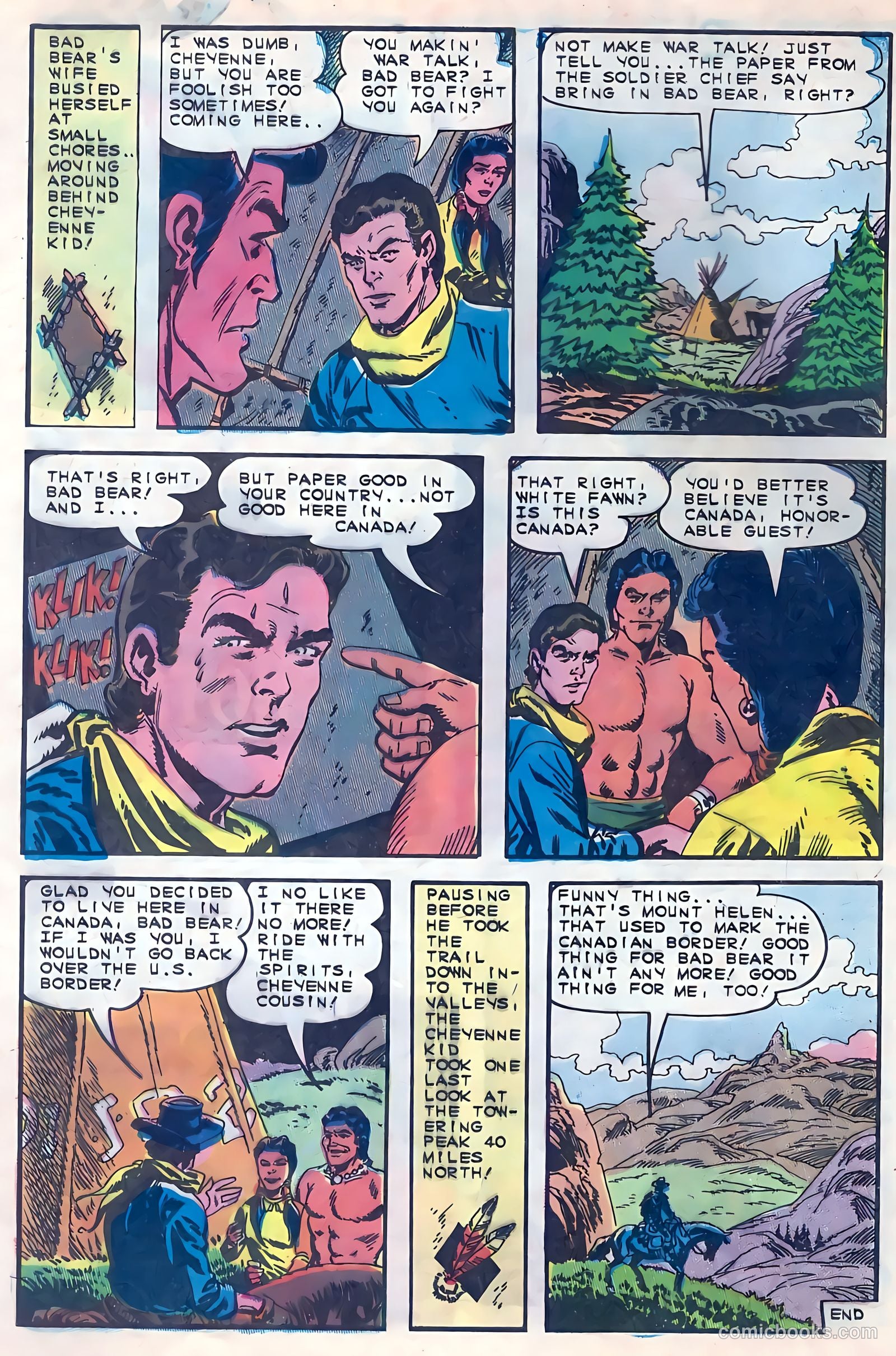 Cheyenne Kid #52 — page 28 of 36