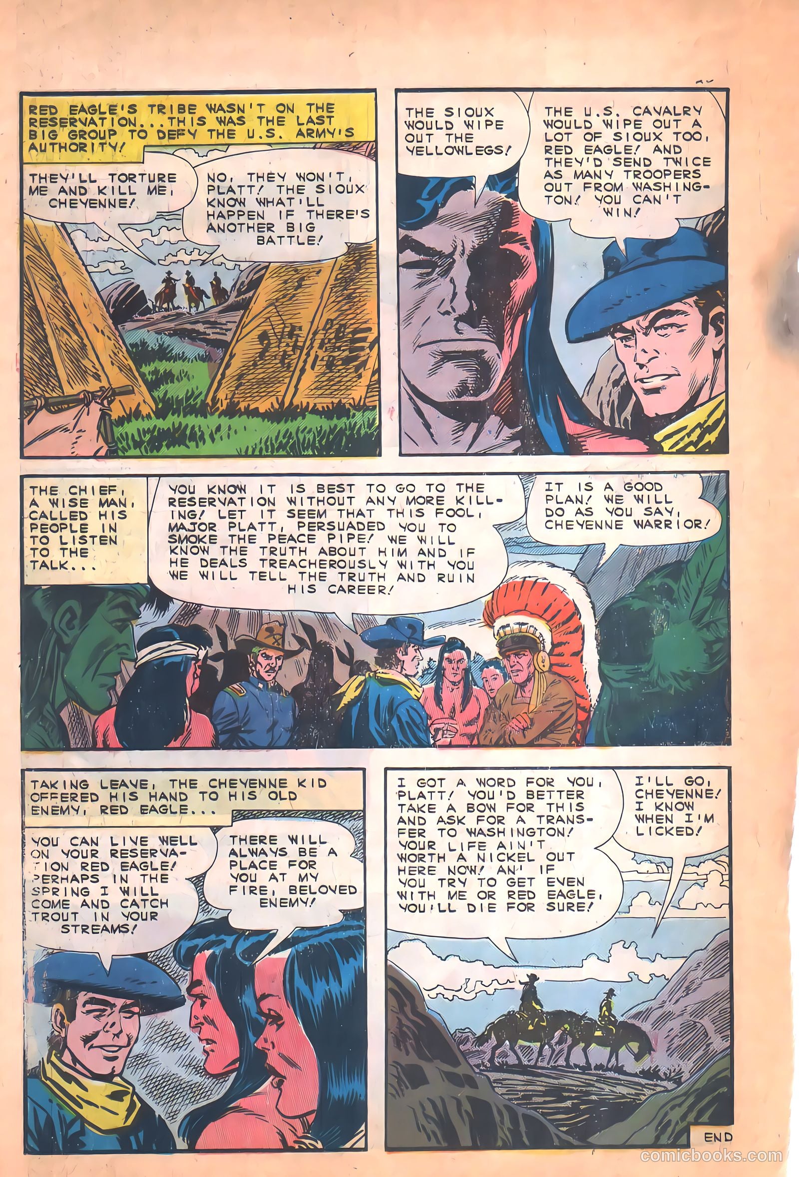 Cheyenne Kid #53 — page 22 of 36