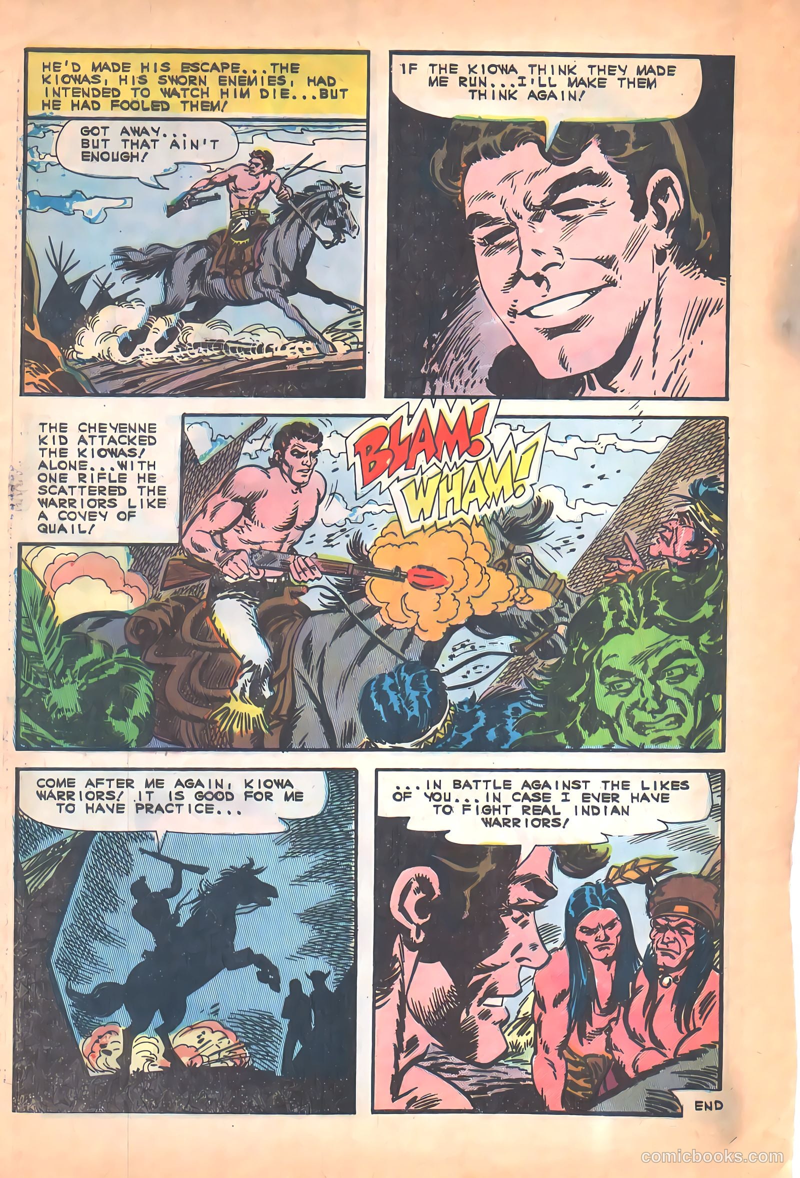 Cheyenne Kid #53 — page 28 of 36
