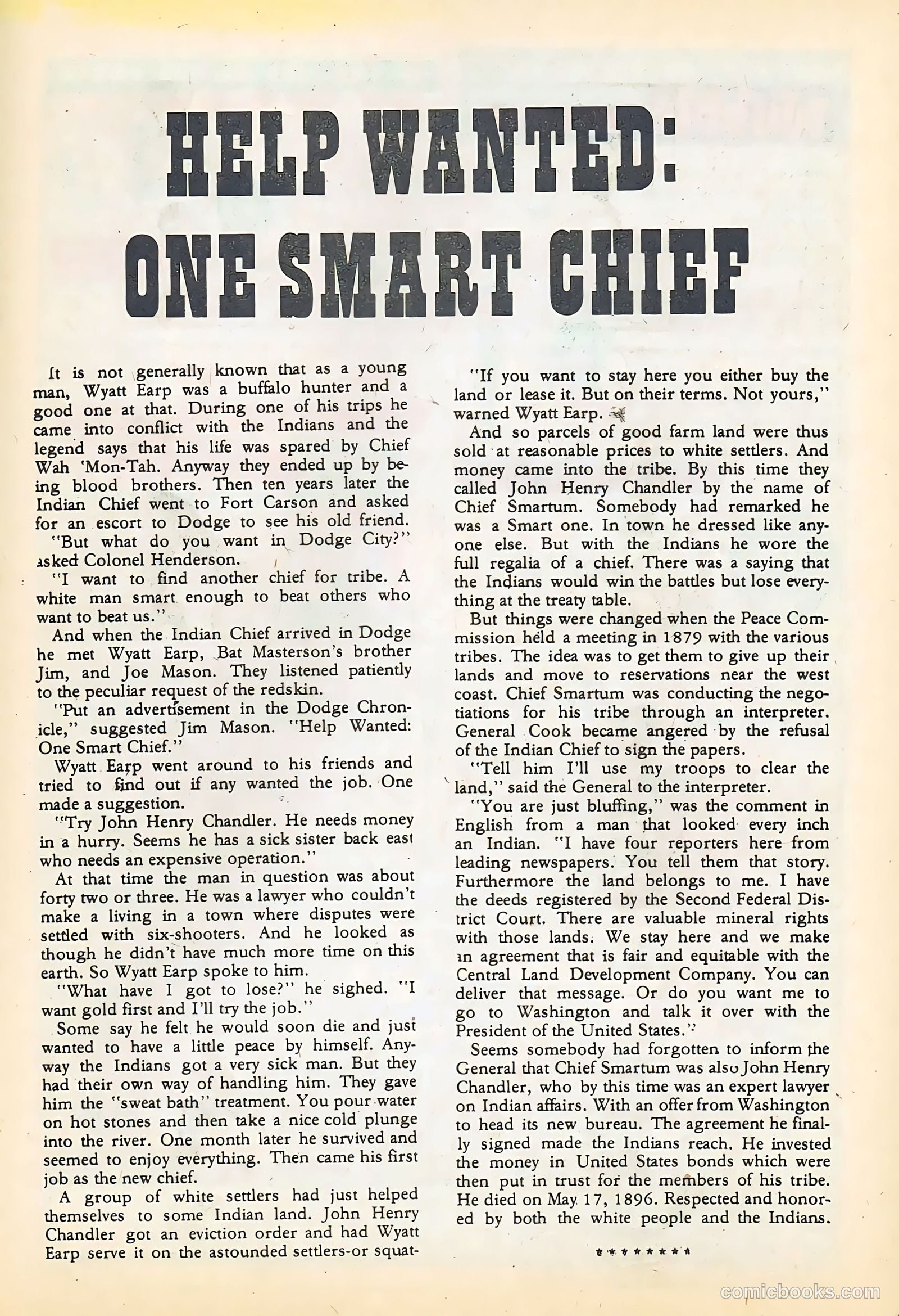 Cheyenne Kid #54 — page 13 of 36
