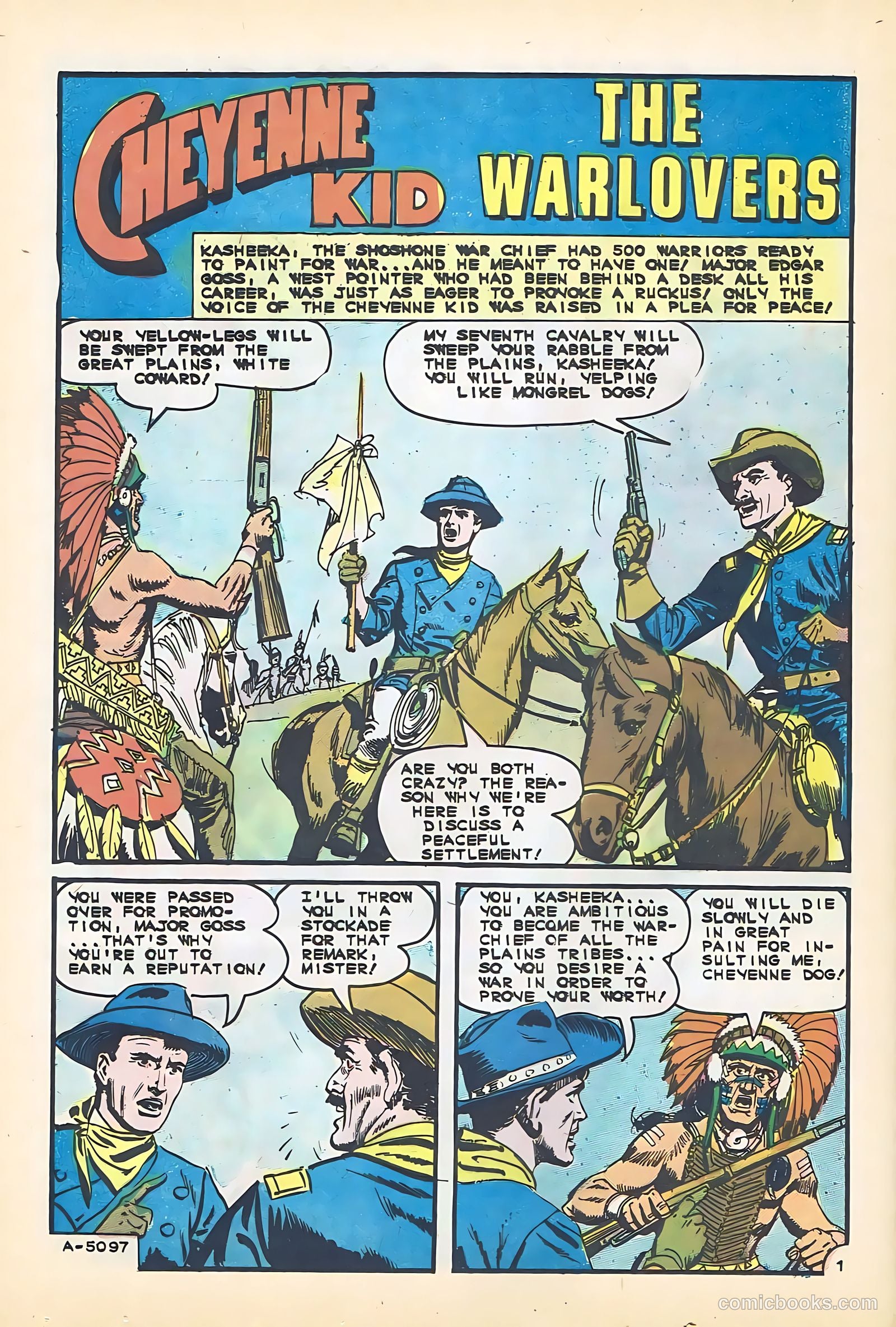 Cheyenne Kid #54 — page 16 of 36