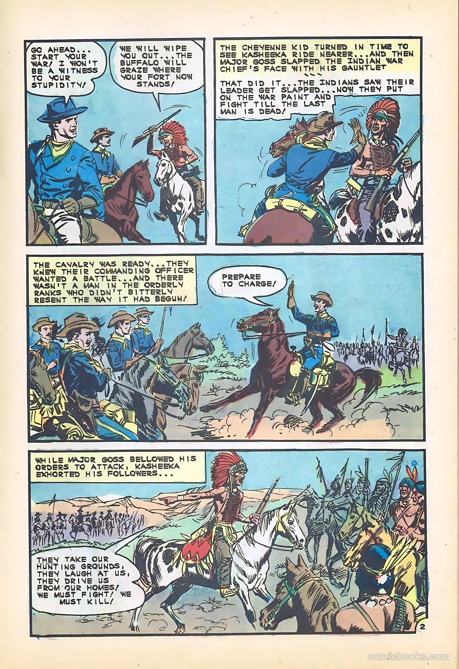 Cheyenne Kid #54 — page 17 of 36