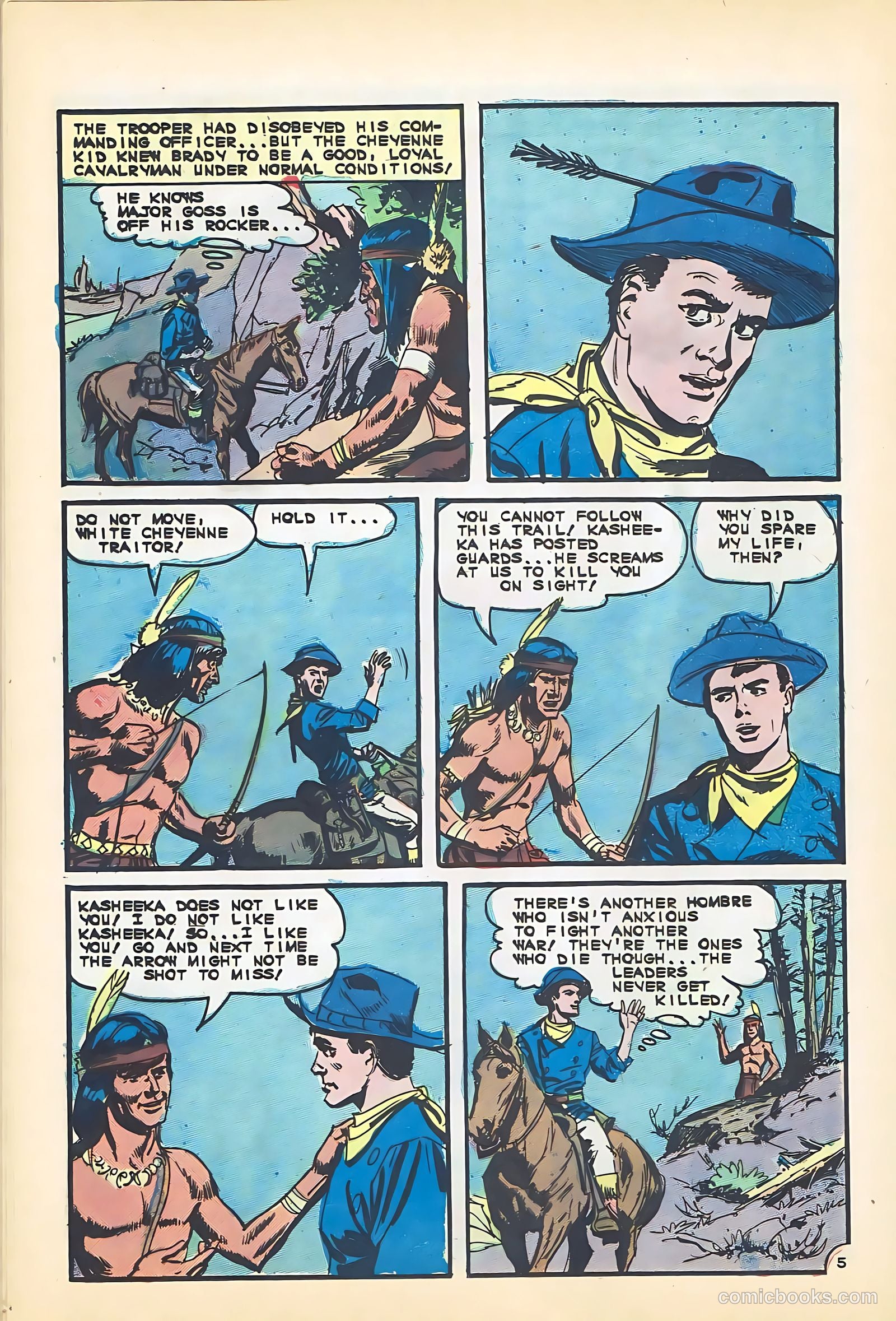 Cheyenne Kid #54 — page 20 of 36