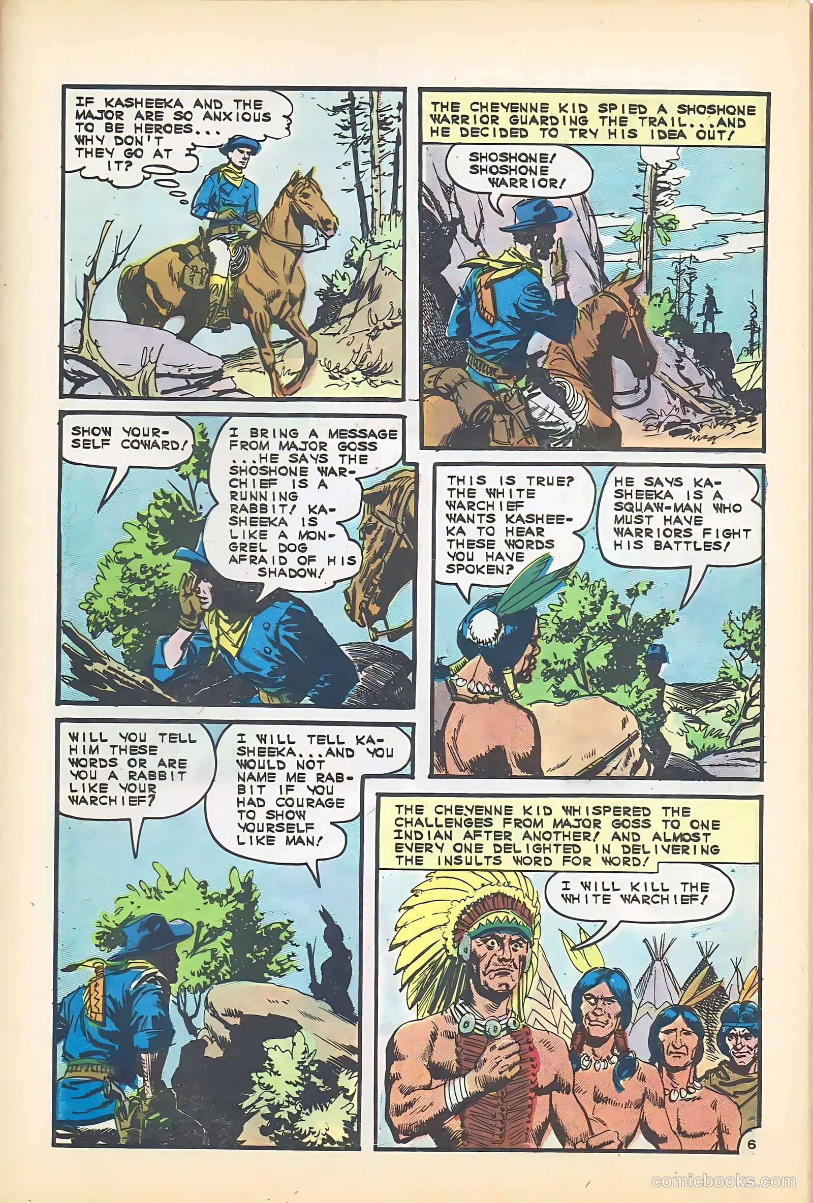 Cheyenne Kid #54 — page 21 of 36