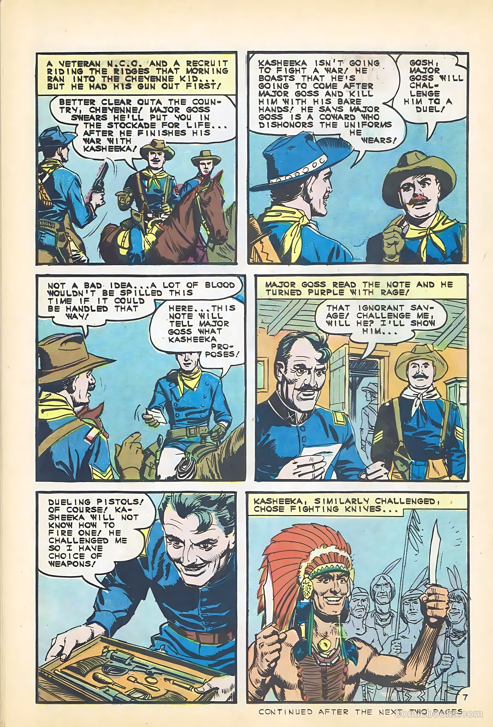 Cheyenne Kid #54 — page 22 of 36