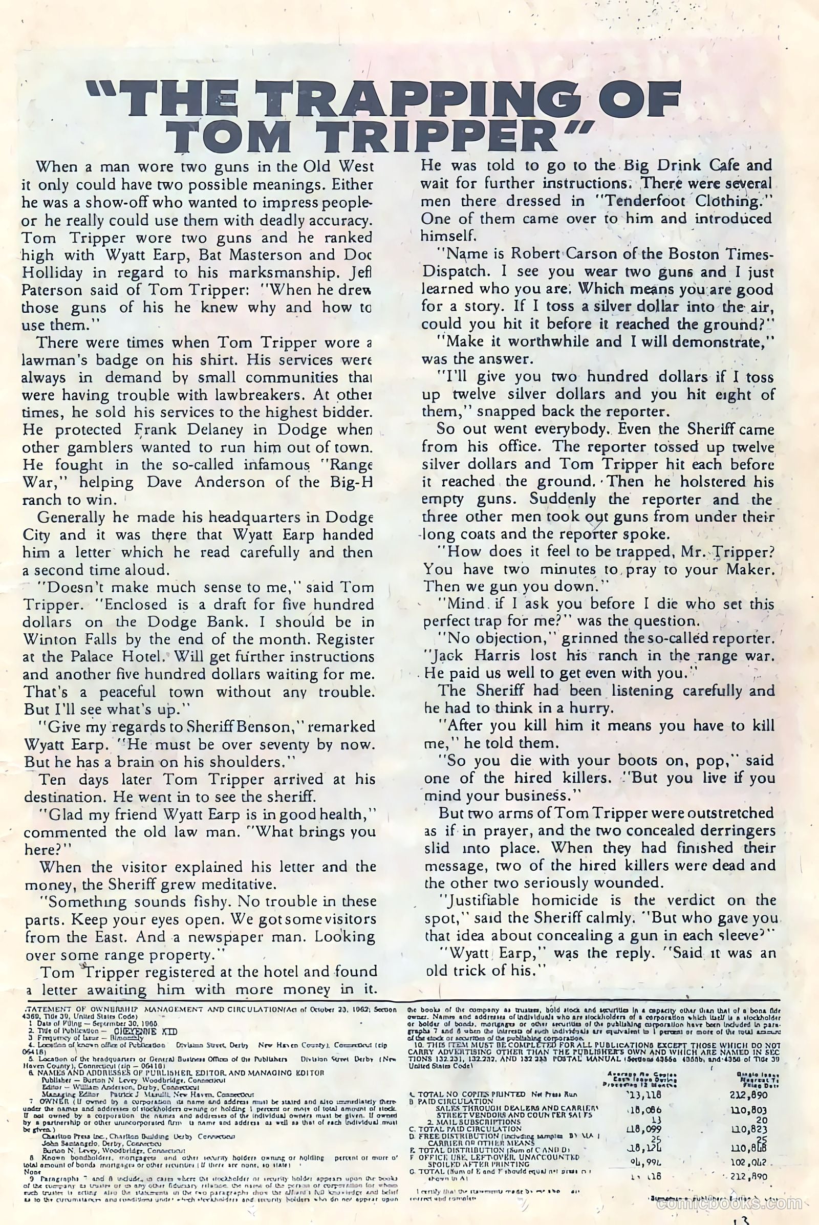 Cheyenne Kid #55 — page 13 of 36