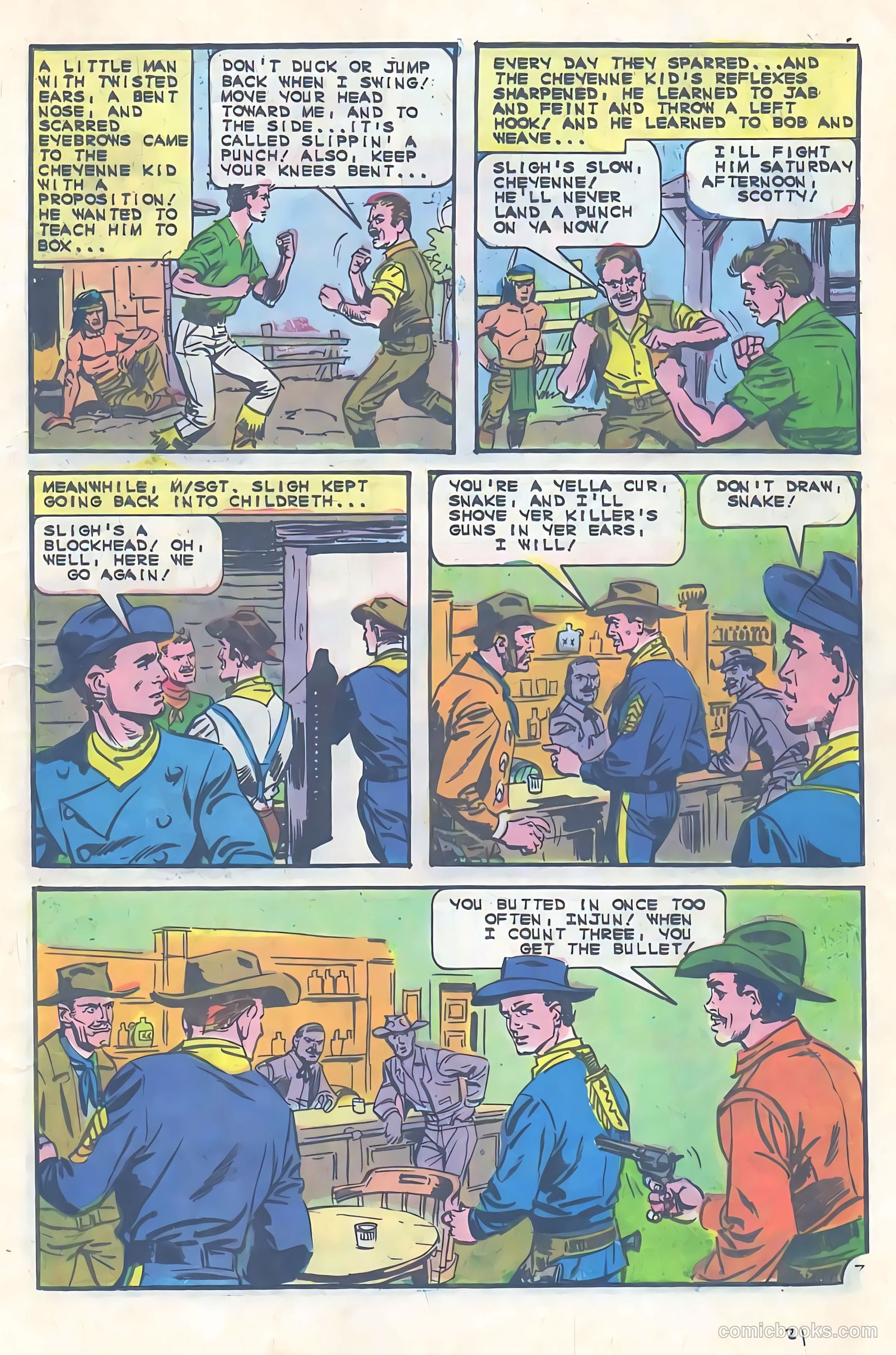 Cheyenne Kid #55 — page 21 of 36