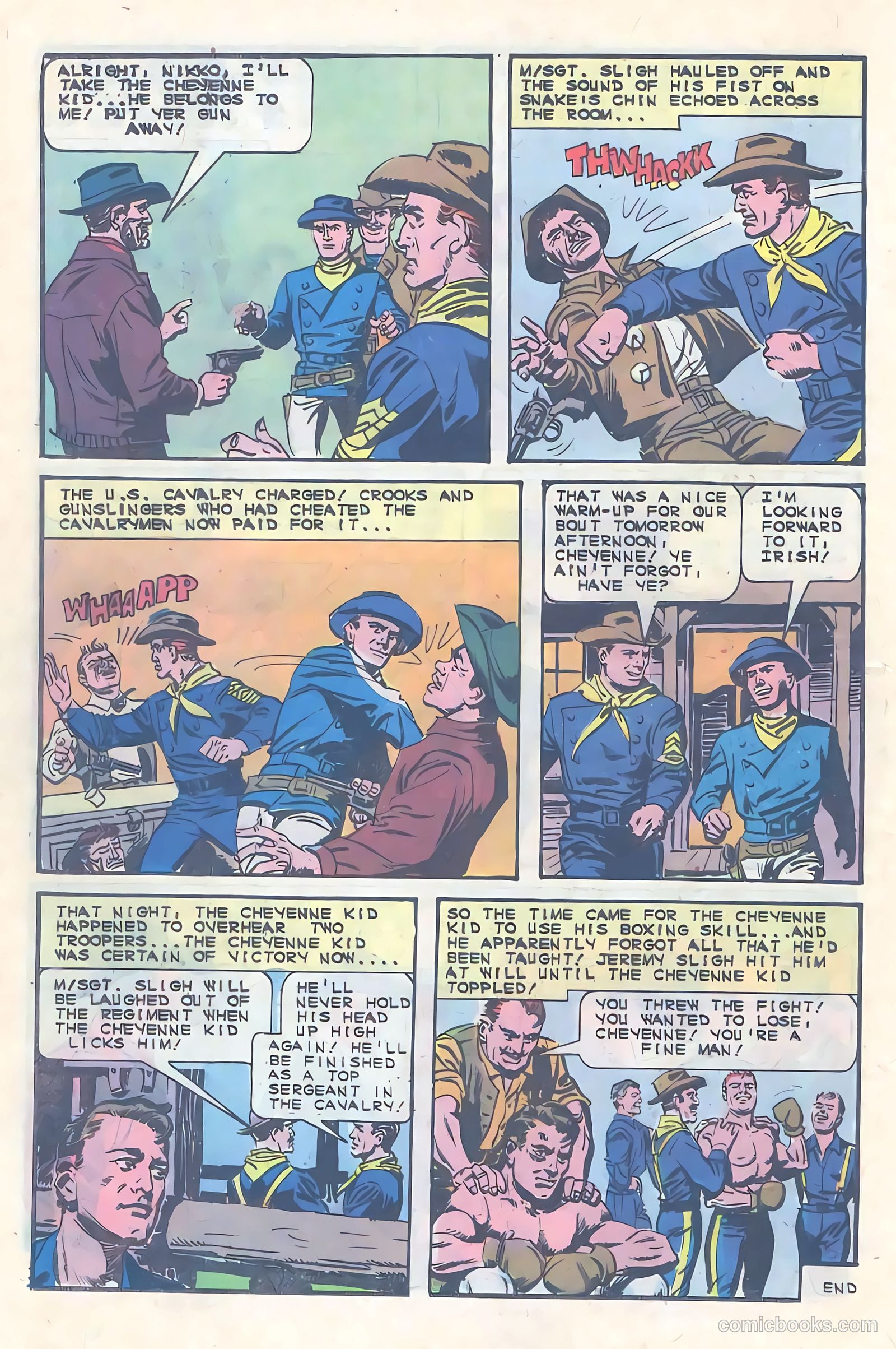 Cheyenne Kid #55 — page 22 of 36