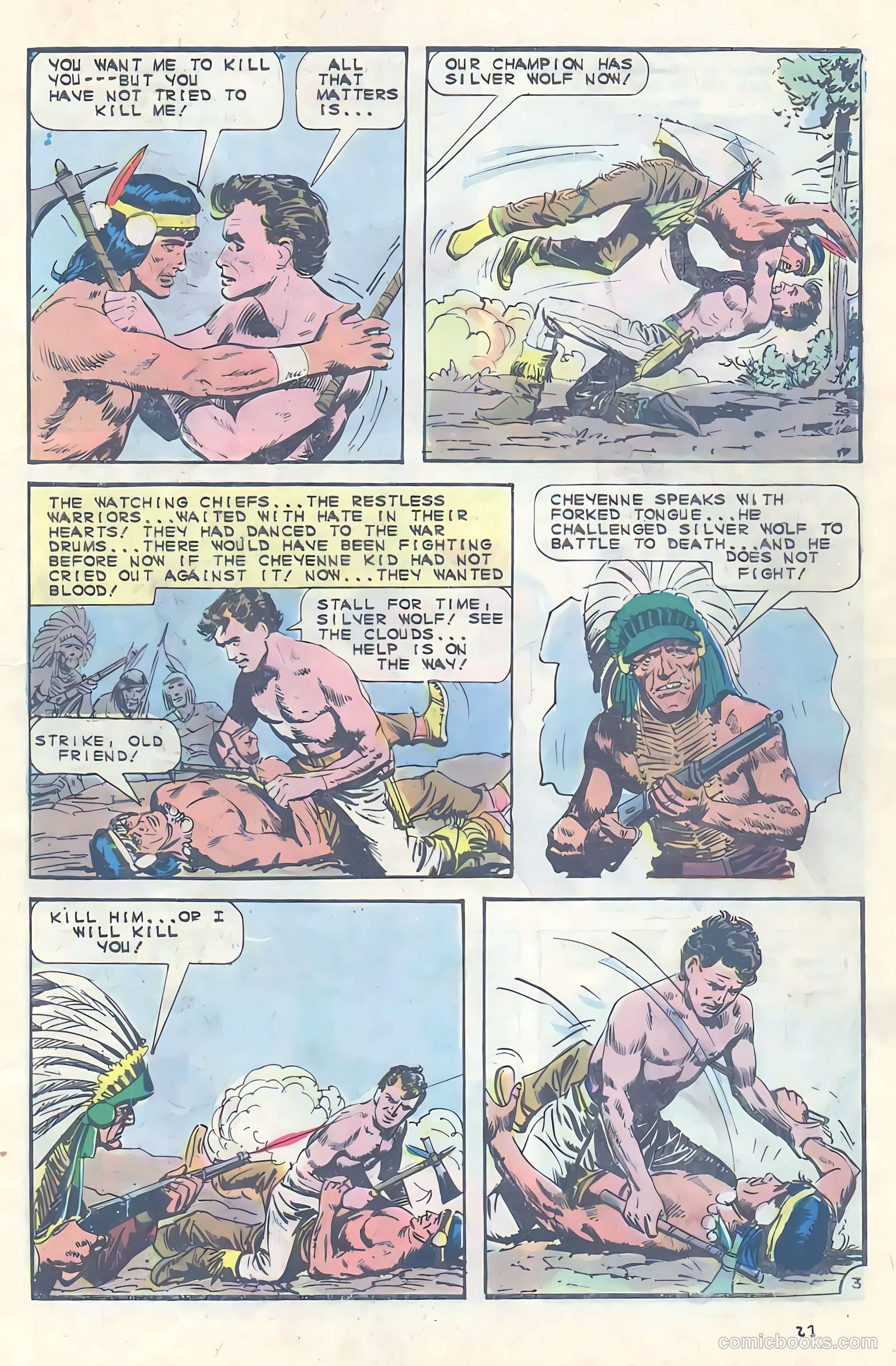 Cheyenne Kid #55 — page 27 of 36